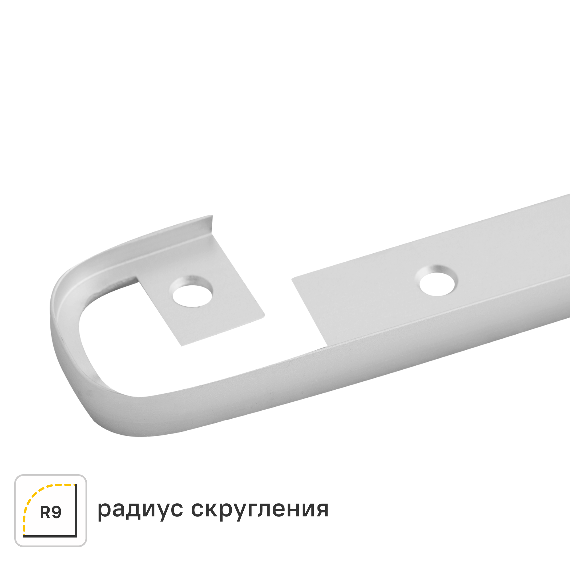 Изображение товара Планка соединительная Т-образная R9 60x2.8 см для столешницы