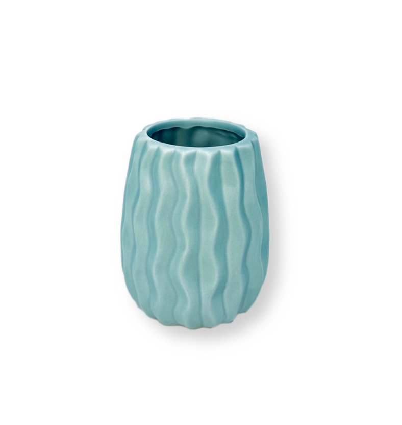 Изображение товара Стакан для зубных щеток Primanova Cake DR-73102 керамика голубой