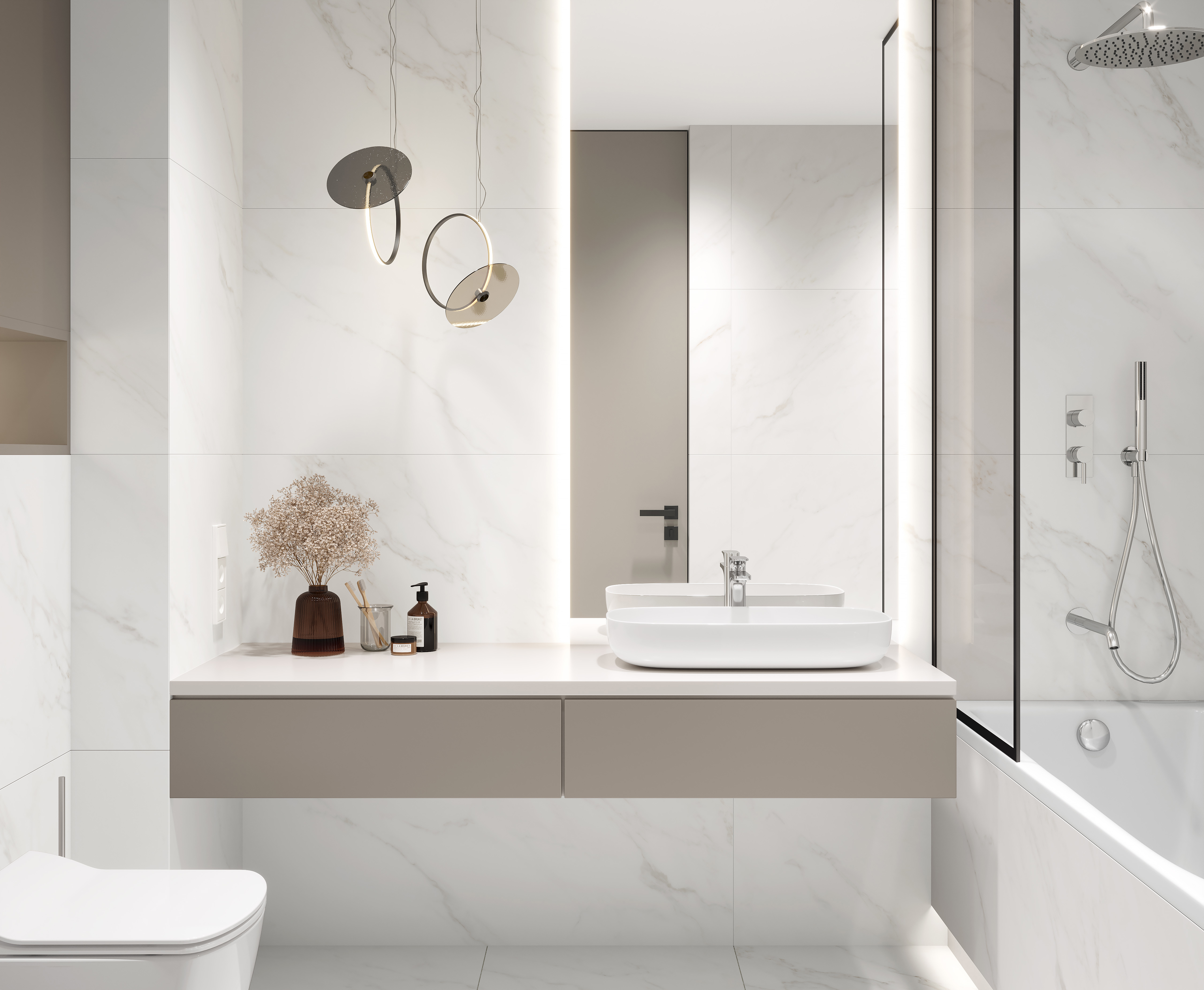 Изображение товара Керамогранит Laparet Calacatta Michael 60x60 см цвет белый