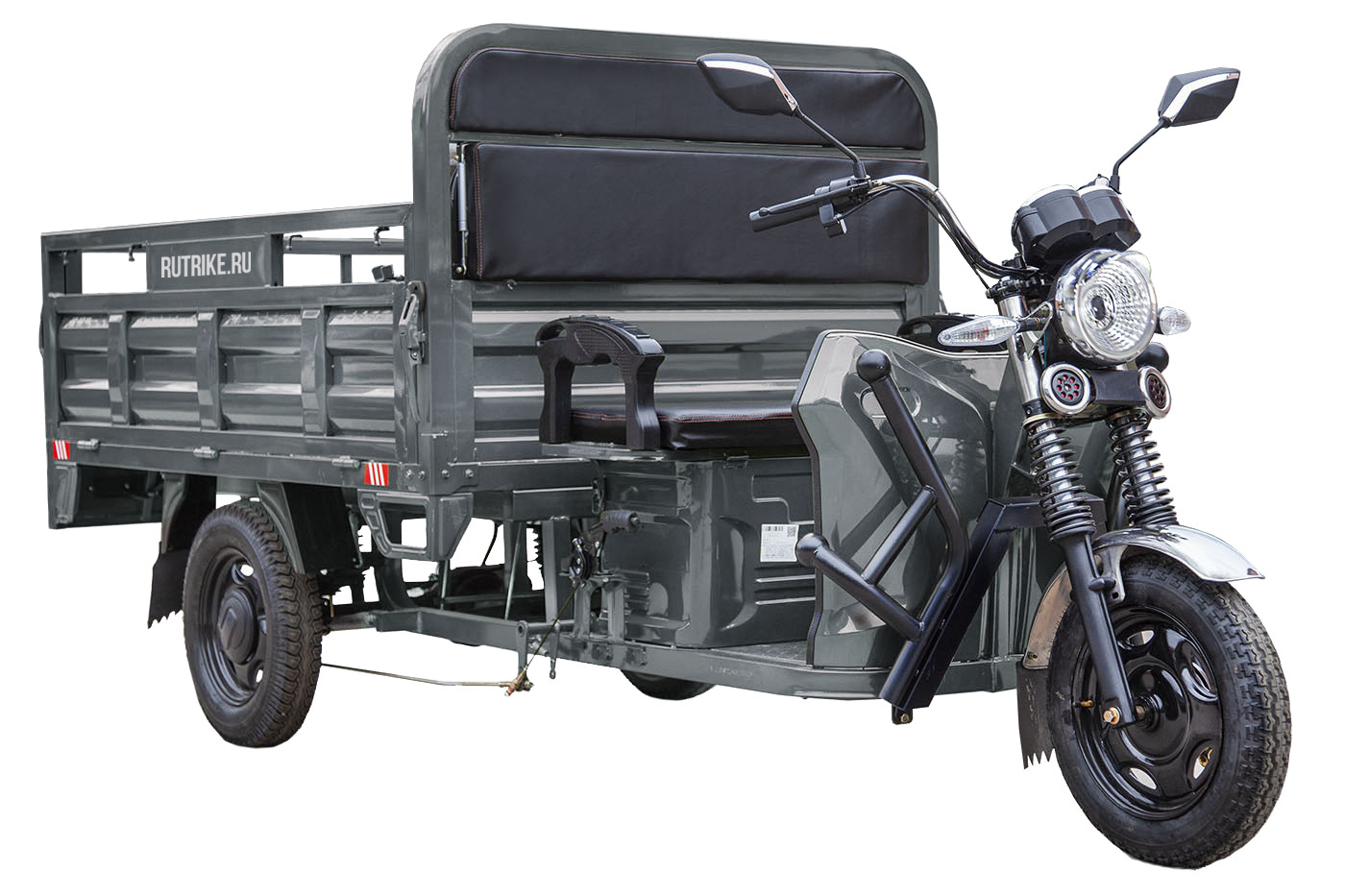 Изображение товара Грузовой электрицикл Rutrike D4 1800 с мощностью 1500 Вт, 52 А/ч Изображение товара Грузовой электрицикл Rutrike D4 1800 с мощностью 1500 Вт, 52 А/ч