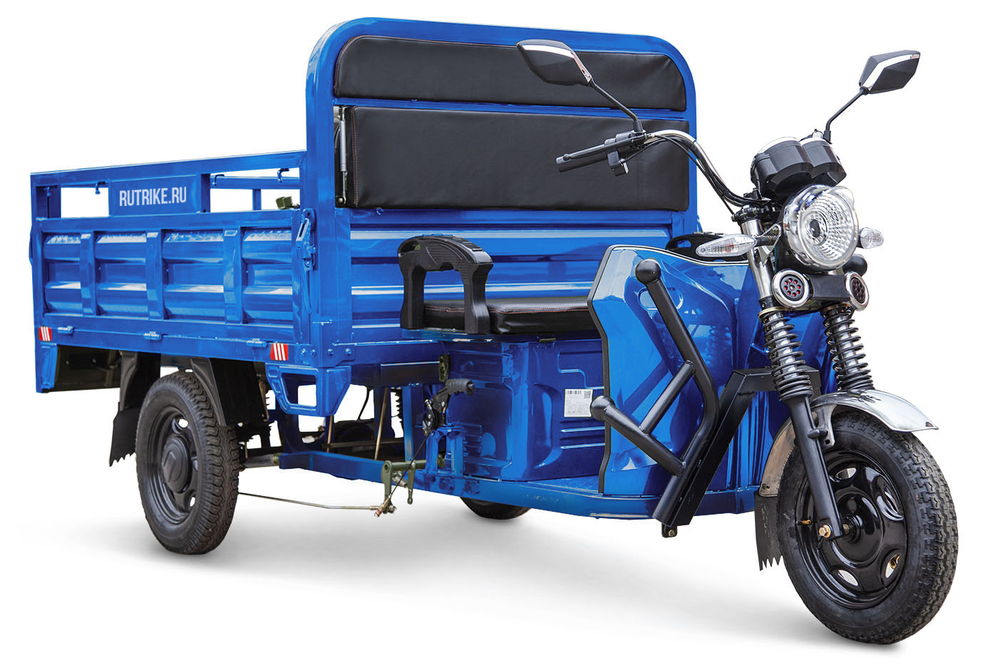 Изображение товара Грузовой электротрицикл Rutrike D4 1800 60V1500W52Ah - мощный и надежный транспорт Изображение товара Грузовой электротрицикл Rutrike D4 1800 60V1500W52Ah - мощный и надежный транспорт