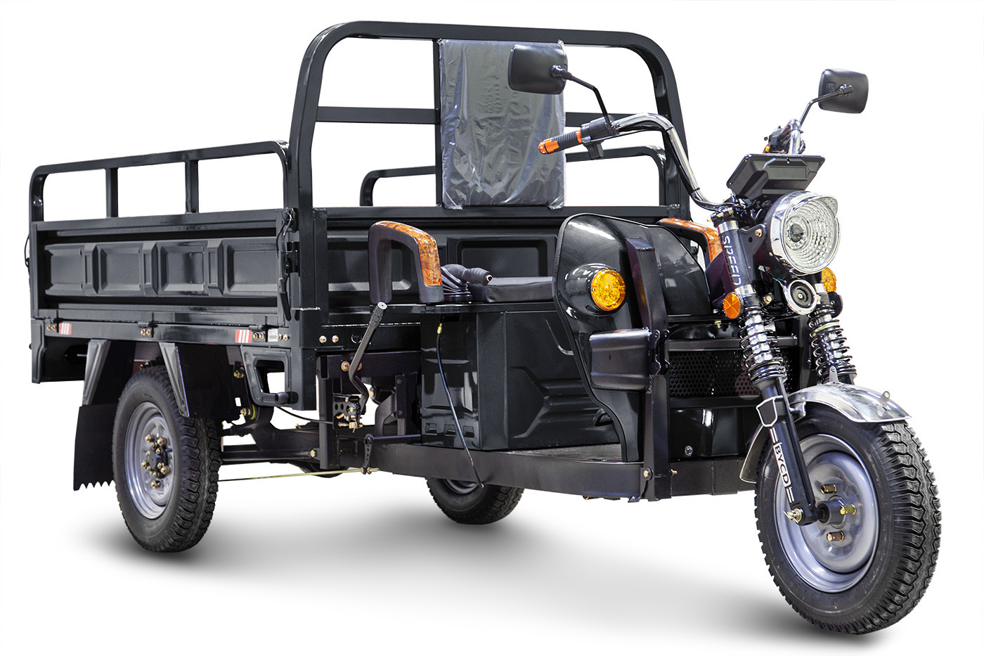 Изображение товара Грузовой электрический трицикл Rutrike D4 NEXT 1800 60V1500W52Ah черный