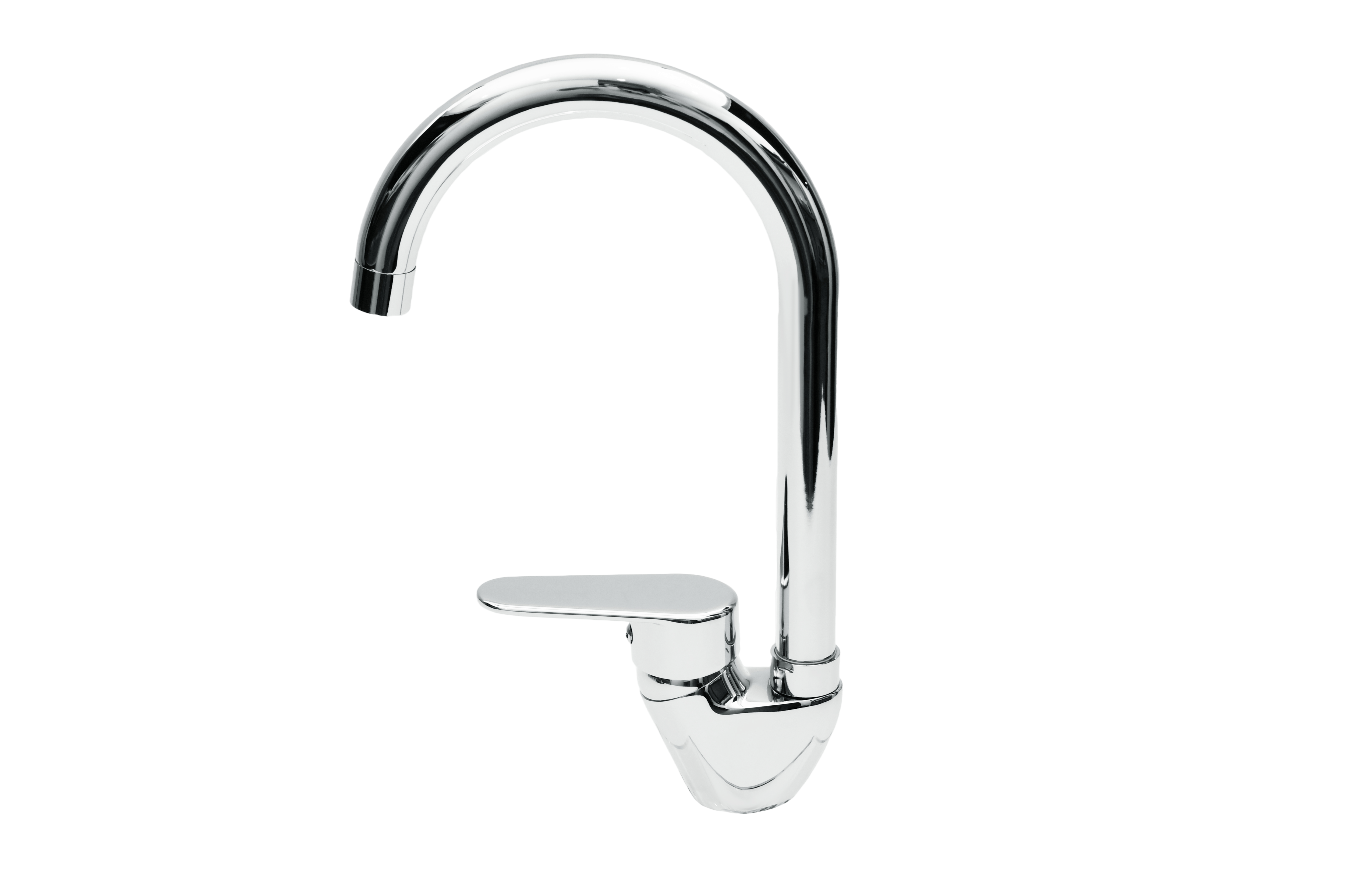 Изображение товара Современный хромированный кухонный смеситель Osgard Helena с однорычажным управлением