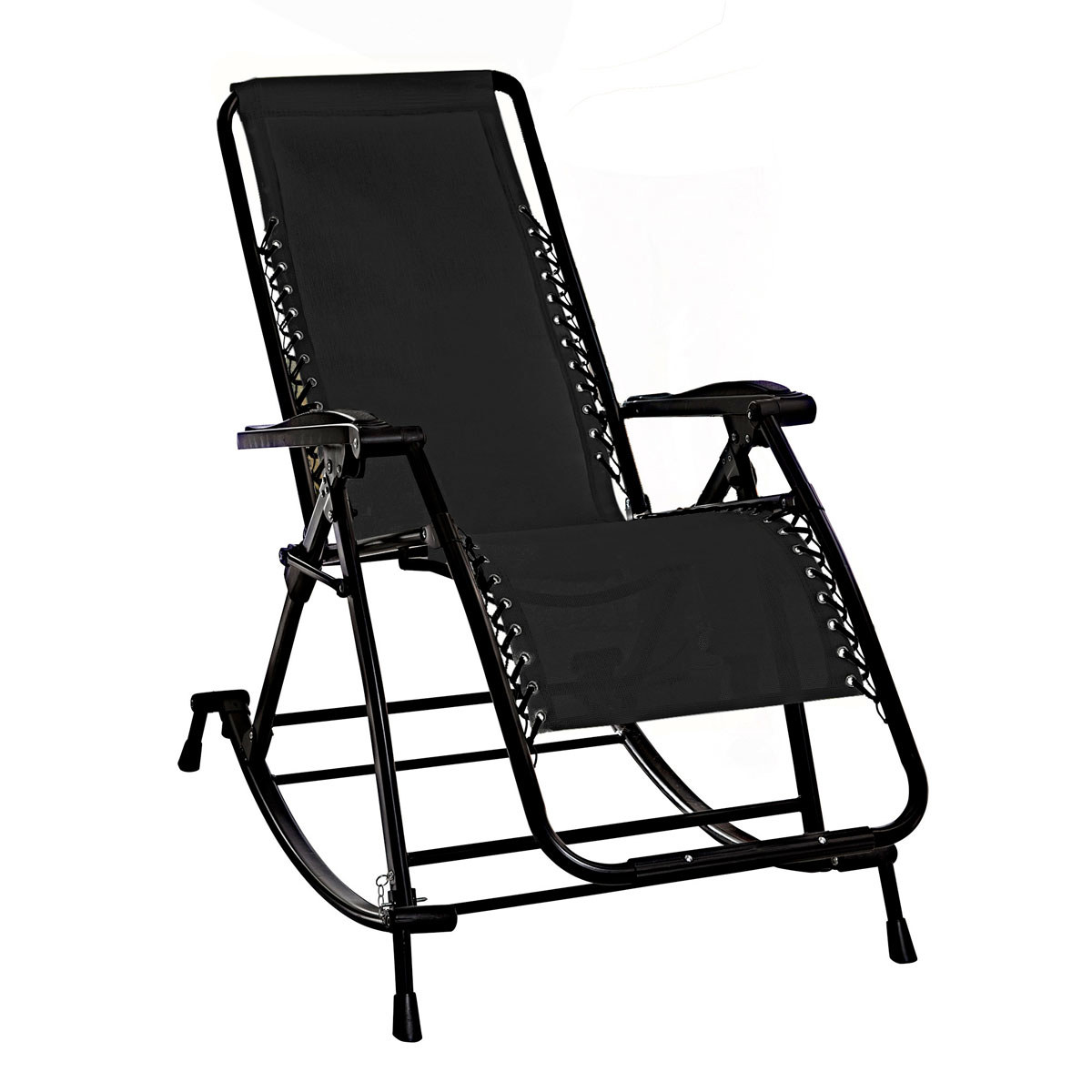Изображение товара Кресло садовое Vario 67x177x118 см металл черный