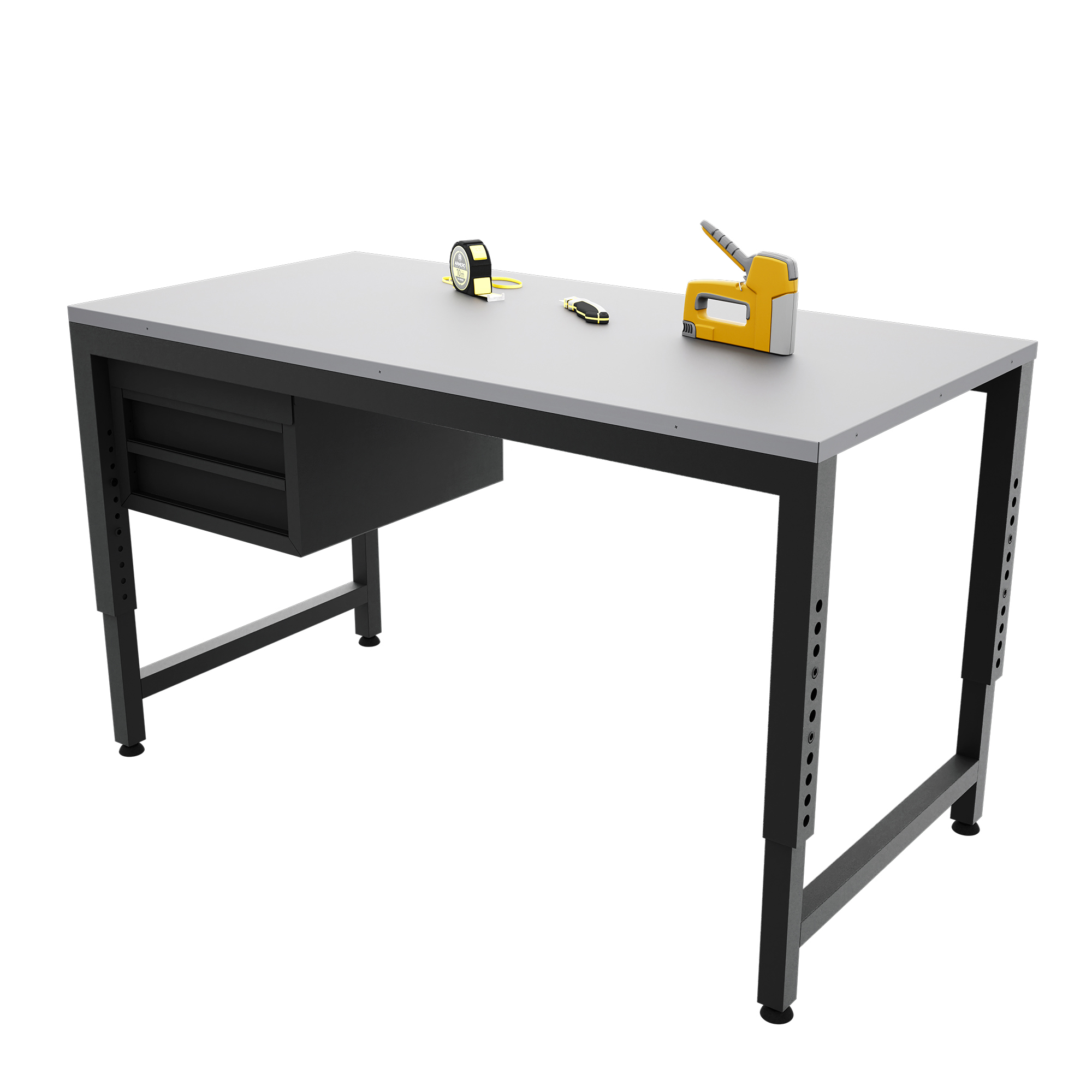 Изображение товара Верстак слесарный однотумбовый Borex REG_T_1200x600 1200x600x960 мм максимальная нагрузка 600 кг Изображение товара Верстак слесарный однотумбовый Borex REG_T_1200x600 1200x600x960 мм максимальная нагрузка 600 кг