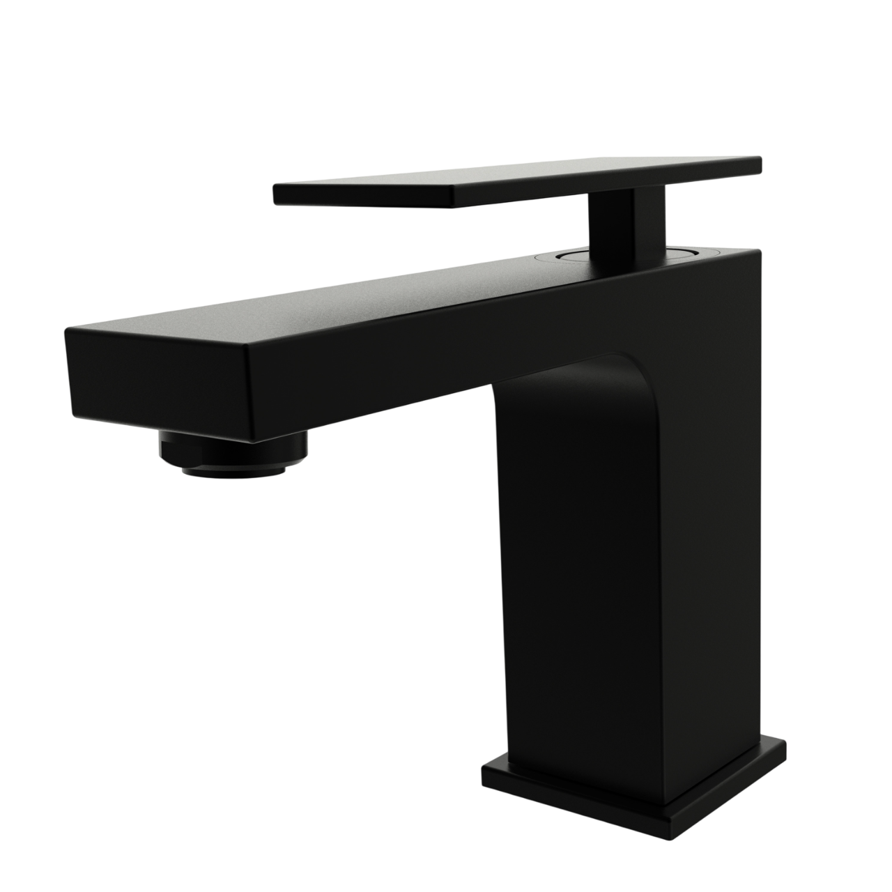 Изображение товара Смеситель KONSENSA Прато однорычажный черный матовый 12677.011MB