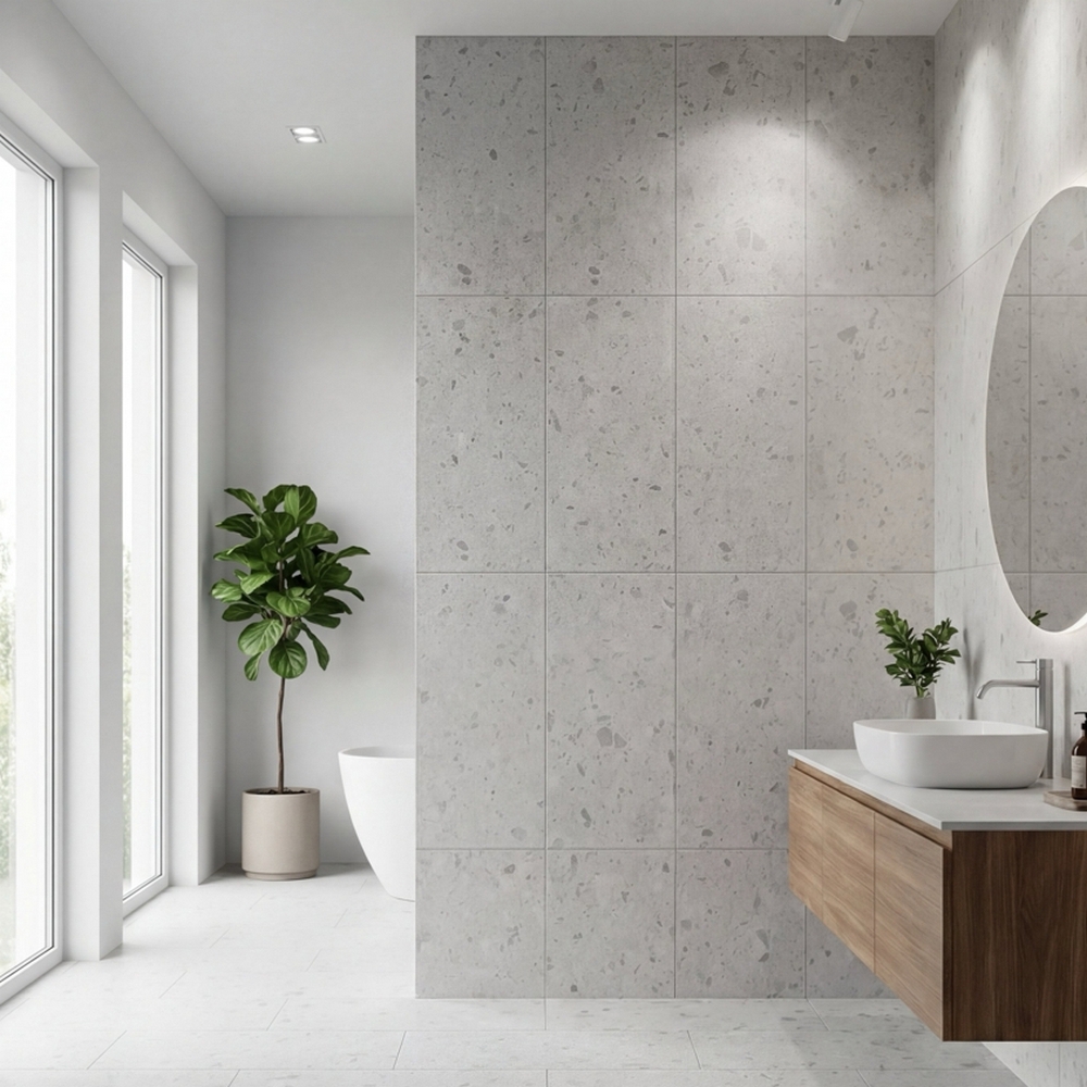 Изображение товара Керамогранит Керамопро Chips Alberta Chips Alberta 60x120 см цвет белый