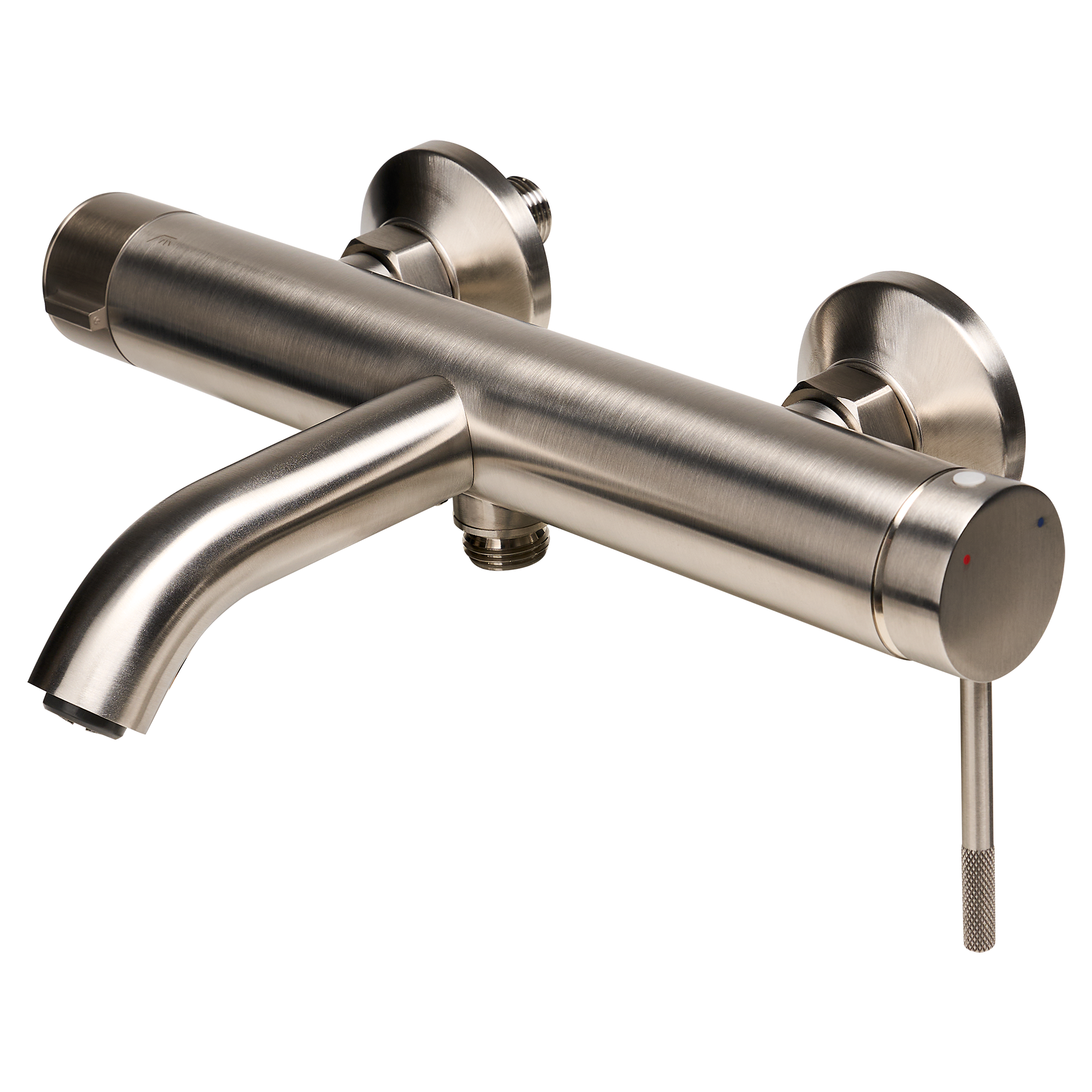 Изображение товара Однорычажный смеситель для ванны KONSENSA Терни матовый нержавеющая сталь