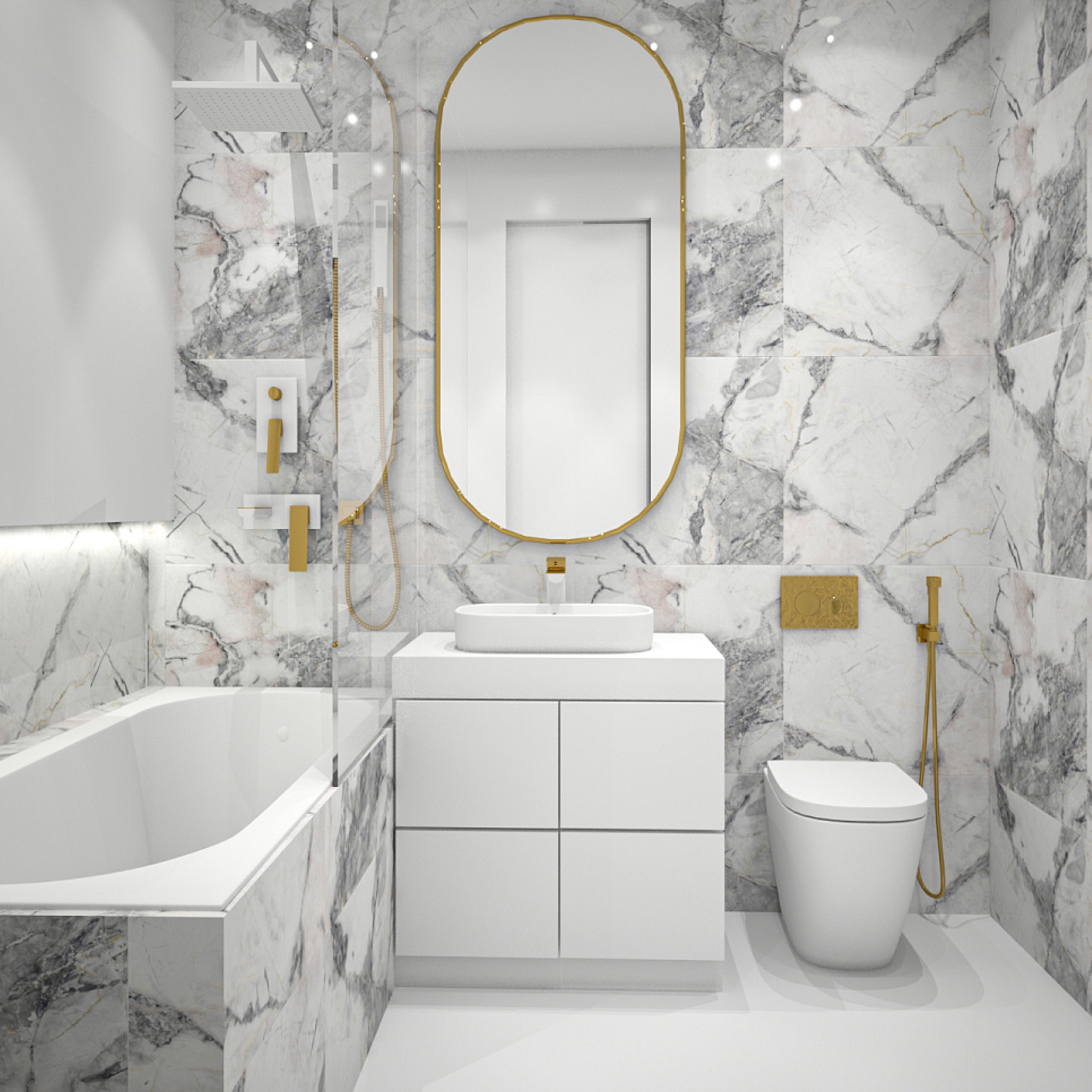 Изображение товара Керамогранит IDALGO Люссо Санто 60x60 Лаппатированный