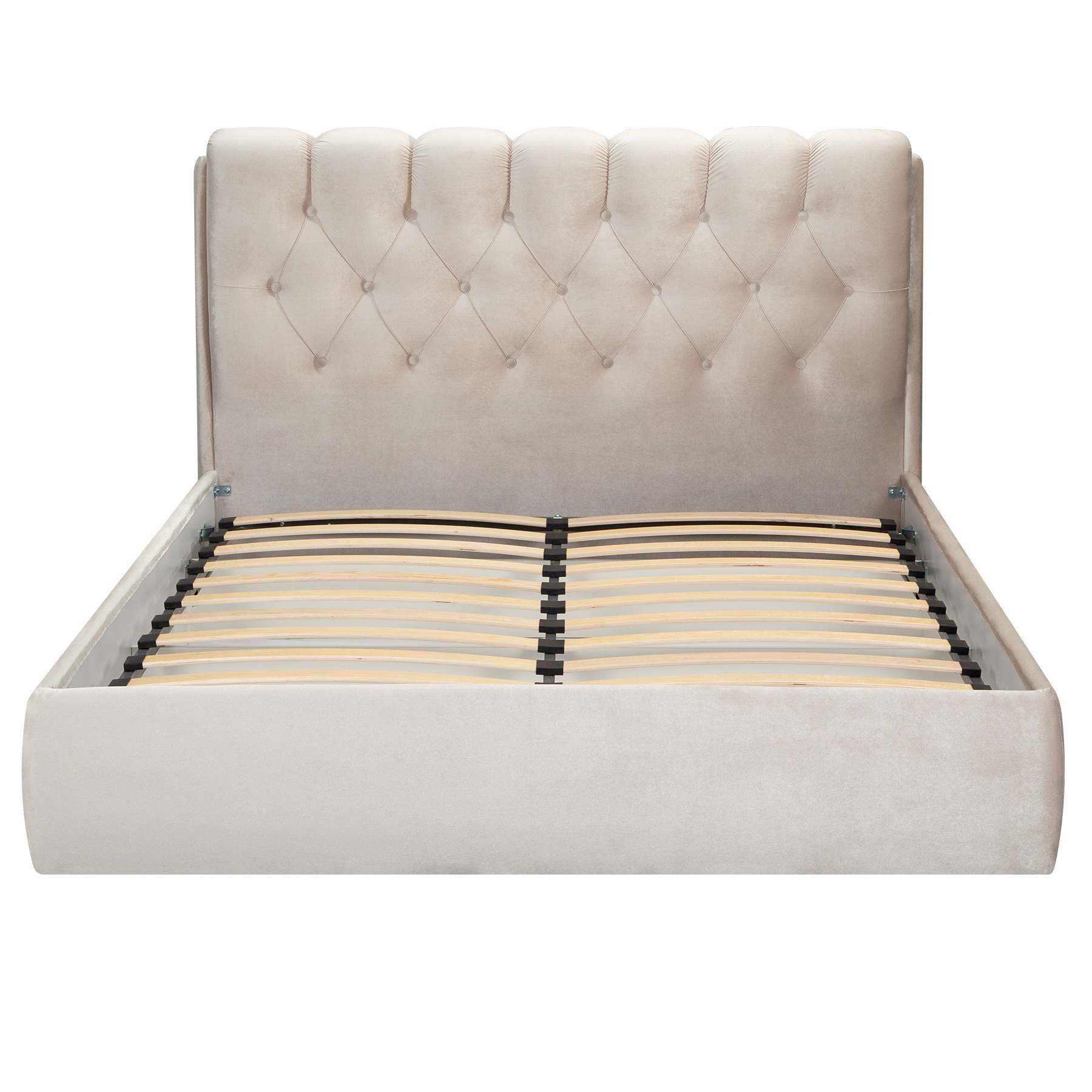 Изображение товара Двуспальная кровать Империя 160x200 см с подъемным механизмом и нишей Изображение товара Двуспальная кровать Империя 160x200 см с подъемным механизмом и нишей