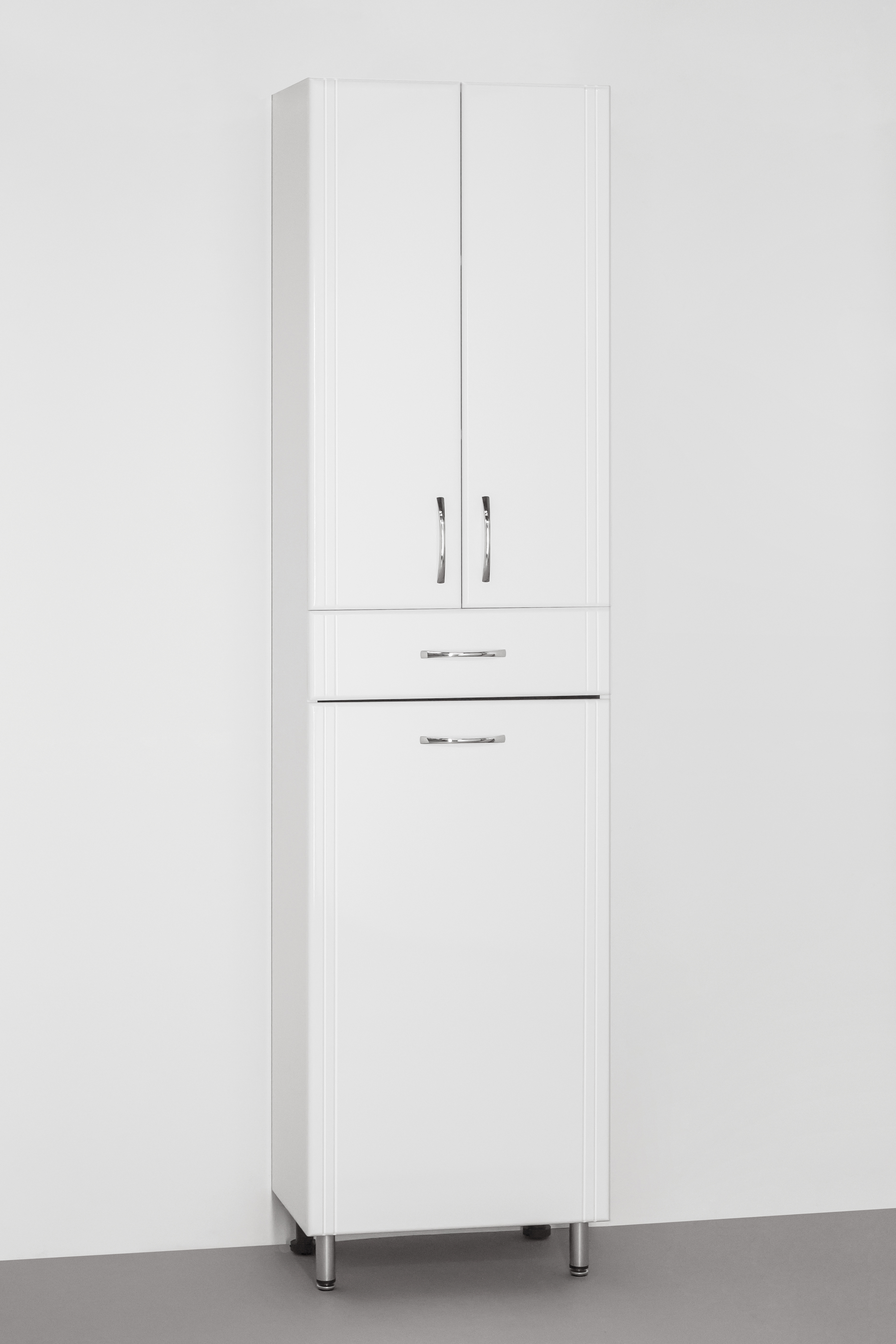 Изображение товара Подвесной шкаф Style Line Эко стандарт белый 48x191 см для ванной комнаты