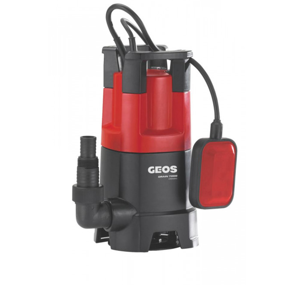 Изображение товара Насос погружной дренажный Geos Easy drain 7000 classic грязная вода расход 6960 л/ч