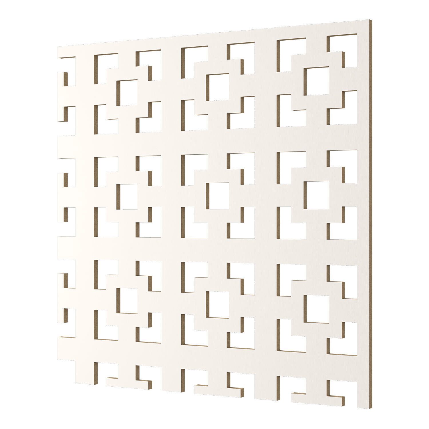 Изображение товара Перфорированная панель Cosca Décor Дамаско белый 1030x695x3мм 7.16м² 10шт