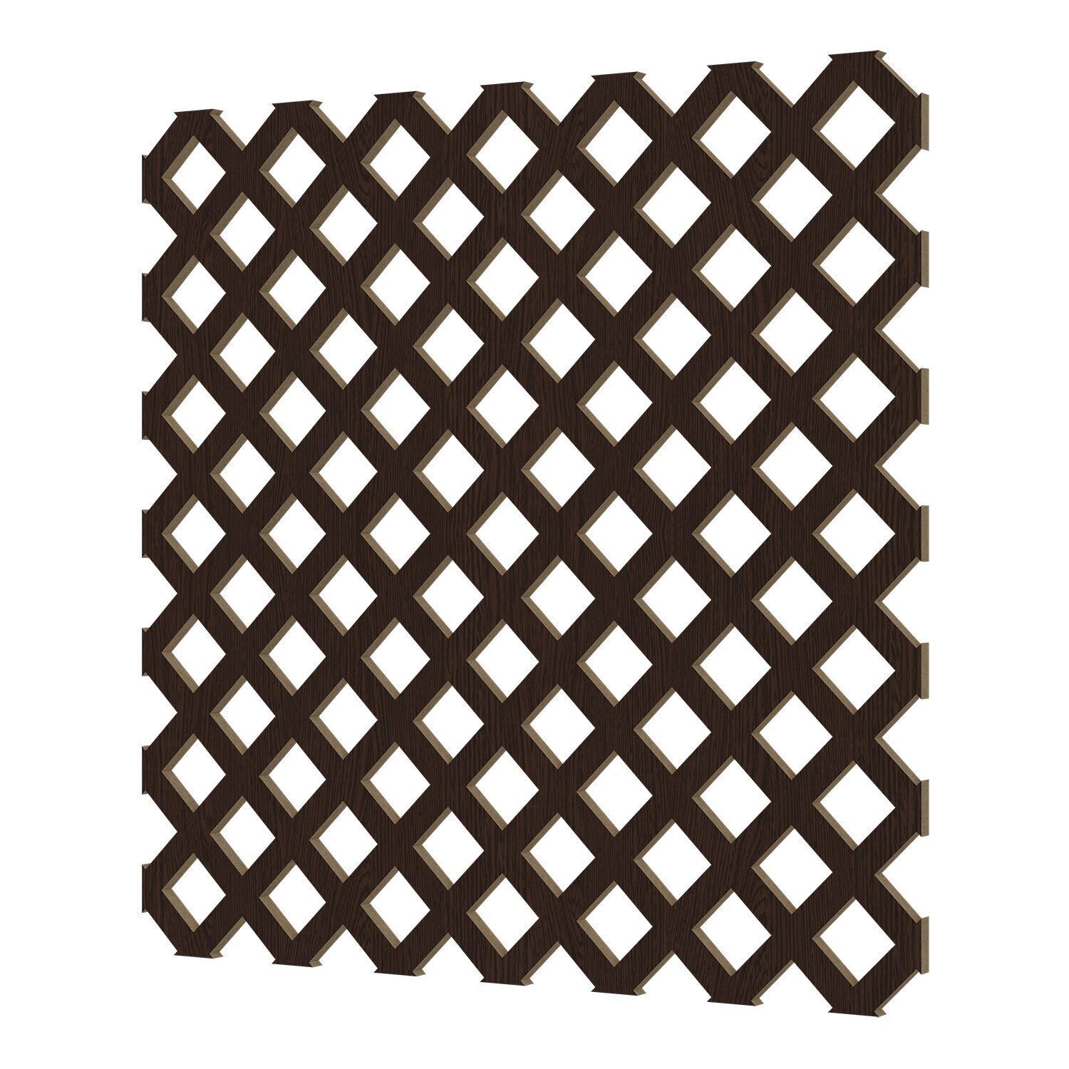 Изображение товара Перфорированная панель Cosca Décor Дедало венге 1030x695x3мм 7.16м² 10шт