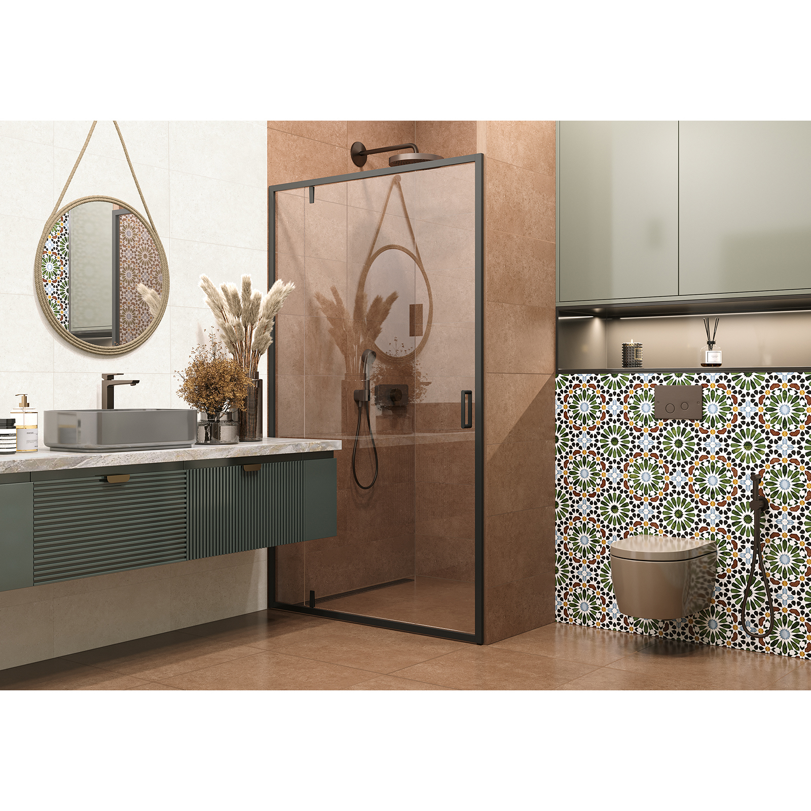 Изображение товара Настенная плитка ALMA CERAMICA Marrakech 30x60 см с текстильным узором Изображение товара Настенная плитка ALMA CERAMICA Marrakech 30x60 см с текстильным узором