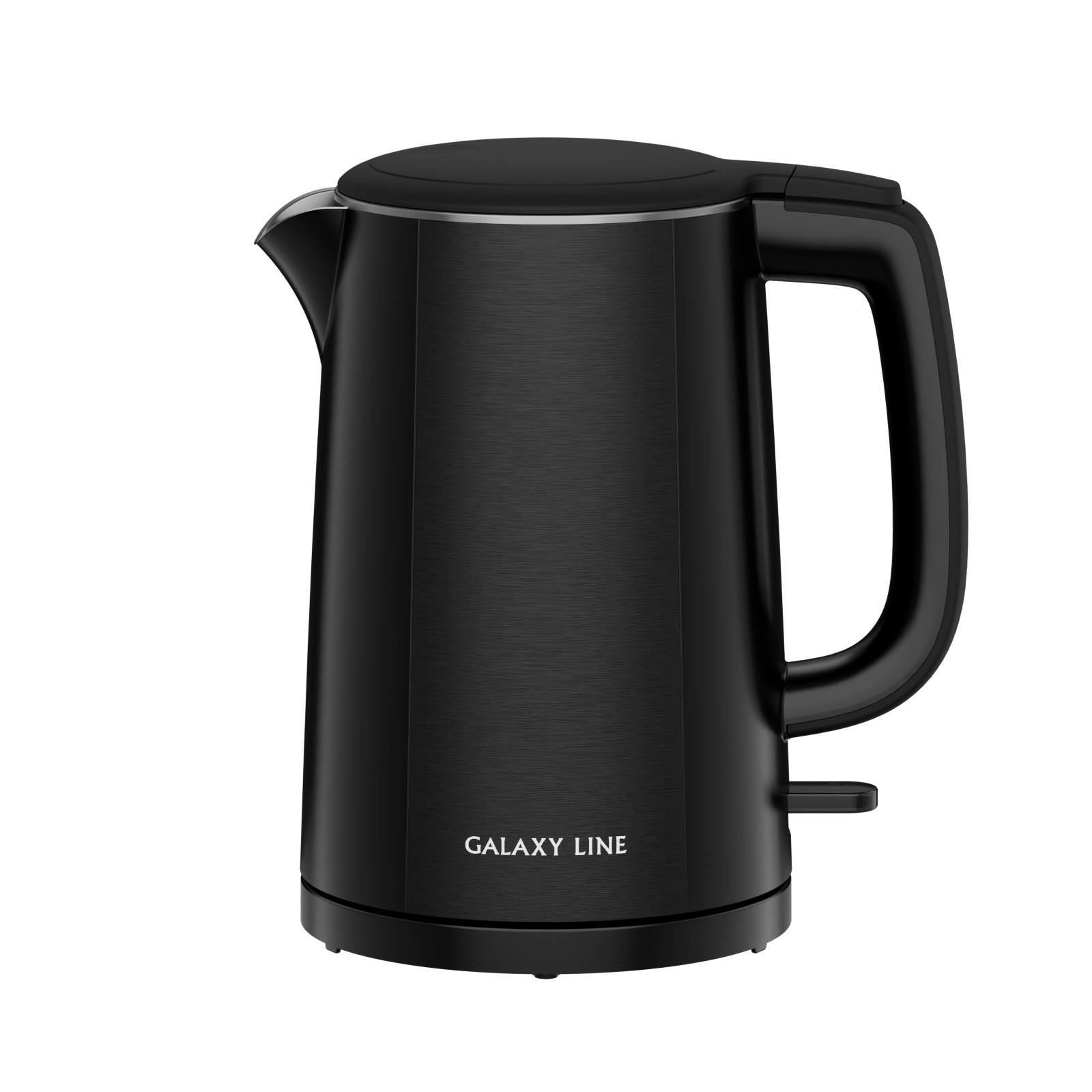Изображение товара Электрический чайник 1.5 л Galaxy Line GL0373 черный пластик цвет черный Изображение товара Электрический чайник 1.5 л Galaxy Line GL0373 черный пластик цвет черный