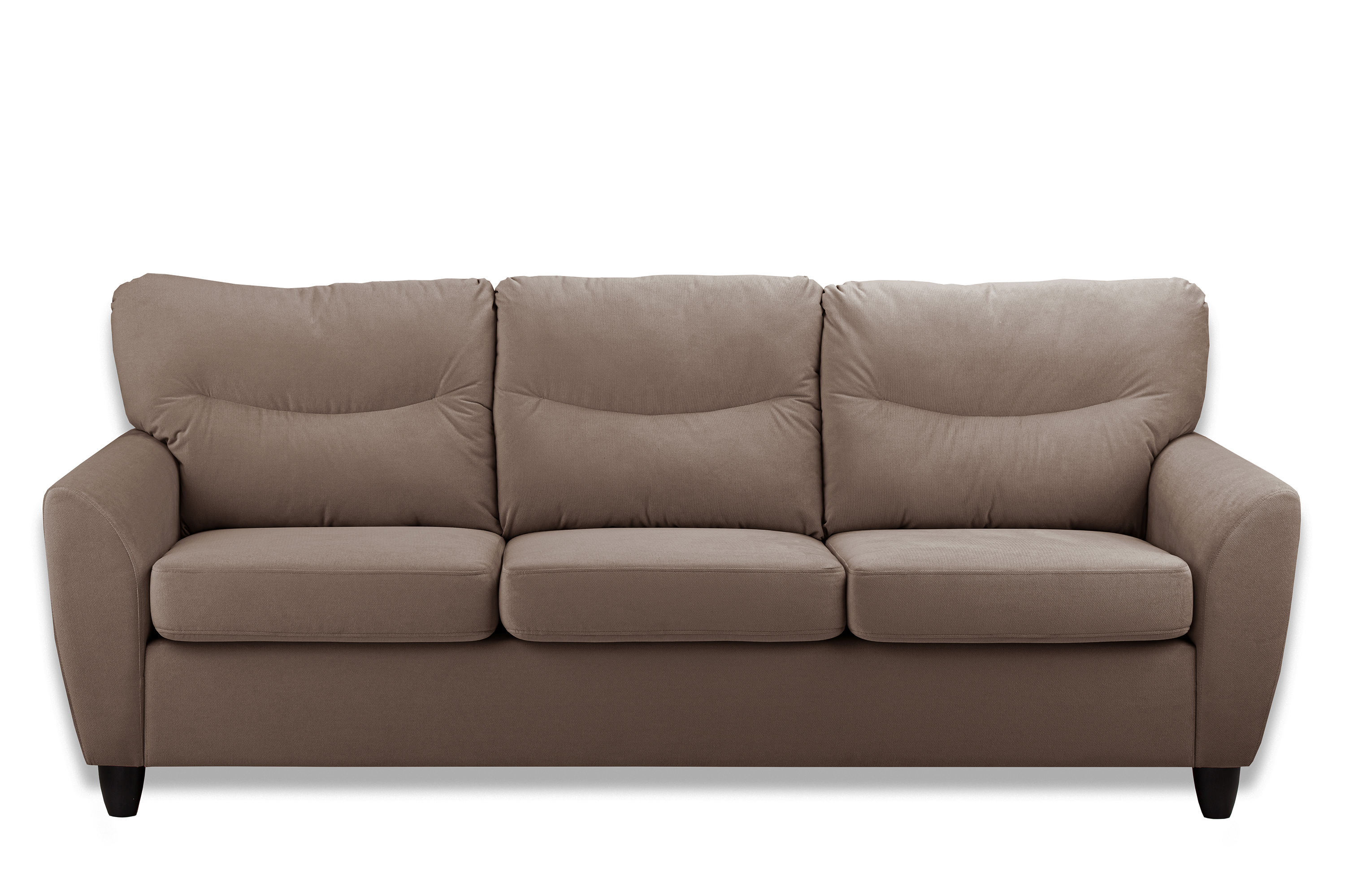 Изображение товара Диван прямой Ramart Design Наполи 205x80x80 см велюр цвет коричневый