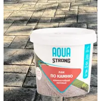 Изображение товара Лак по камню Aquastrong износостойкий матовый прозрачный 1.0 кг Изображение товара Лак по камню Aquastrong износостойкий матовый прозрачный 1.0 кг