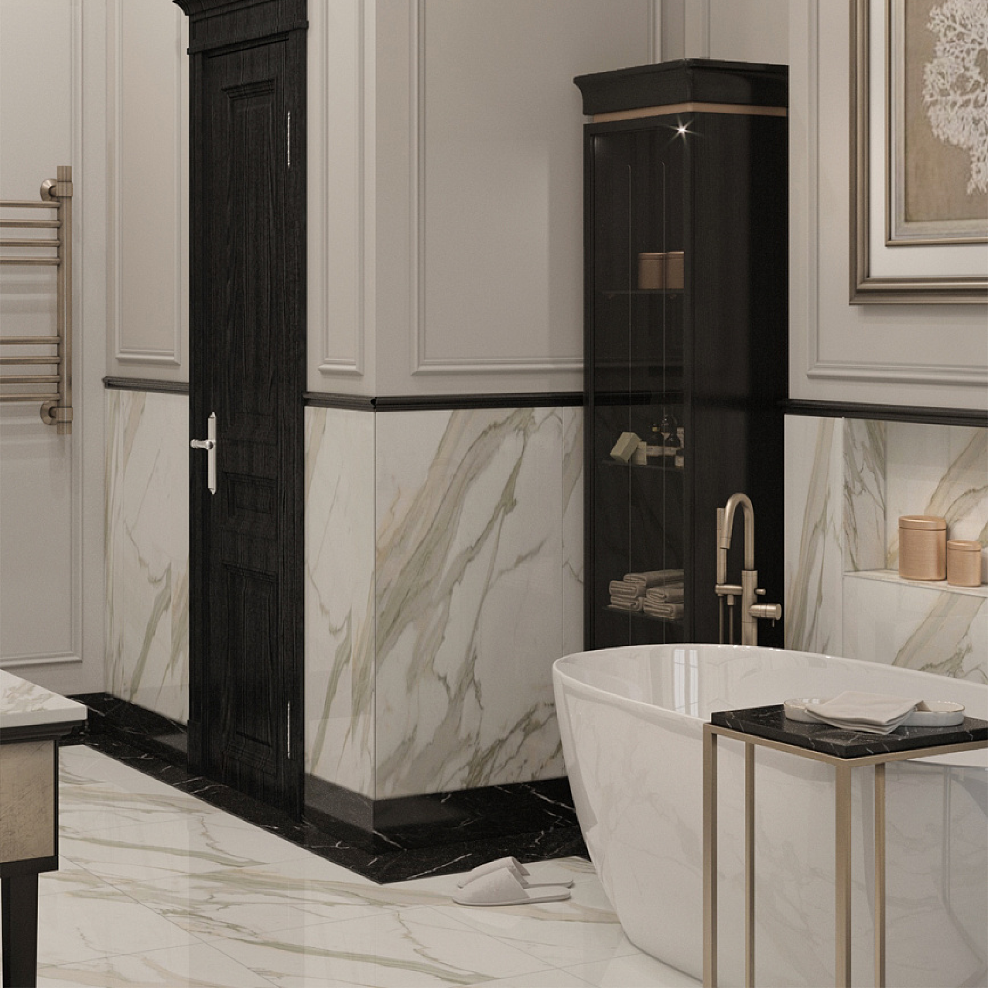 Изображение товара Керамогранит Idalgo Калакатта Калакатта 60x120 см цвет белый