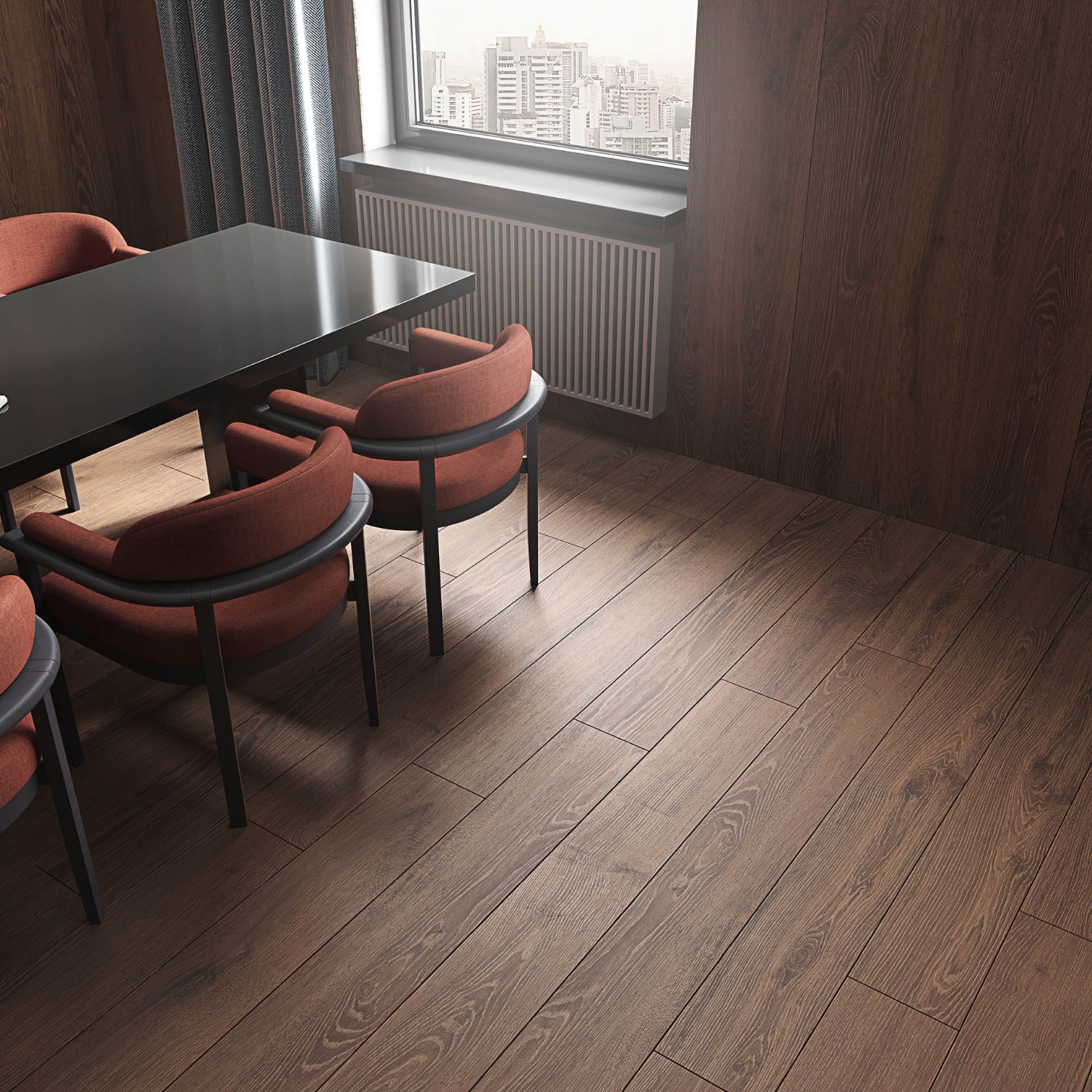 Изображение товара Керамогранит Ametis By Estima Алавеса Алавеса 19x160 см цвет коричневый