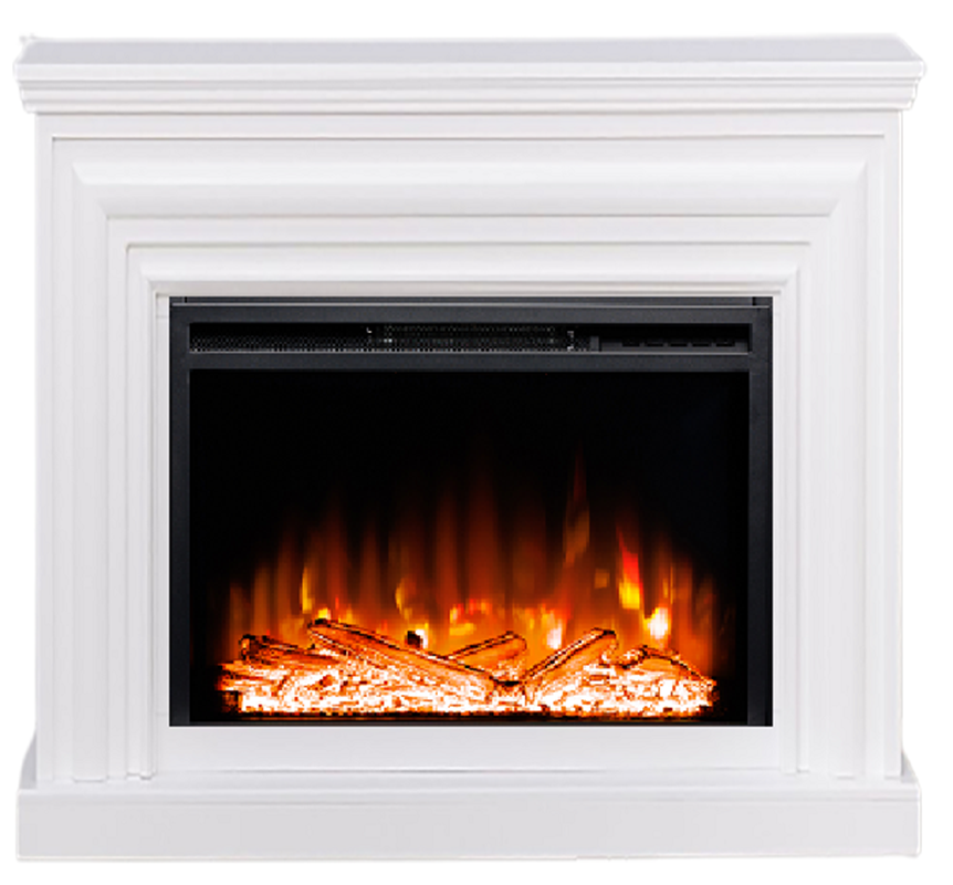 Изображение товара Каминокомплект ELEKAM Vakanda Pulsar 23 белый с пультом ДУ 1800Вт