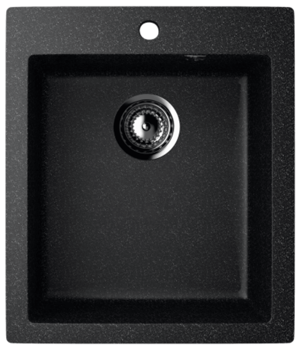 Изображение товара Мойка для кухни Ulgran U-404-308 цвет черный