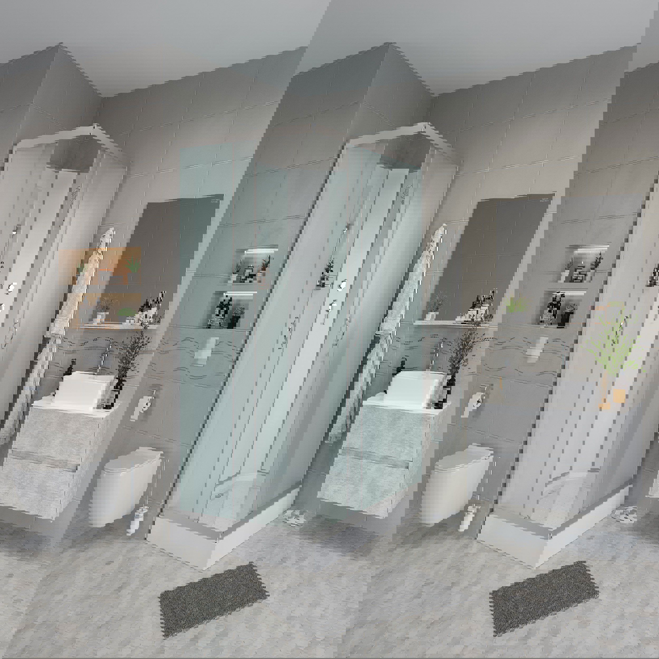 Изображение товара Душевая кабина Niagara 439753QBK Classic 90x70