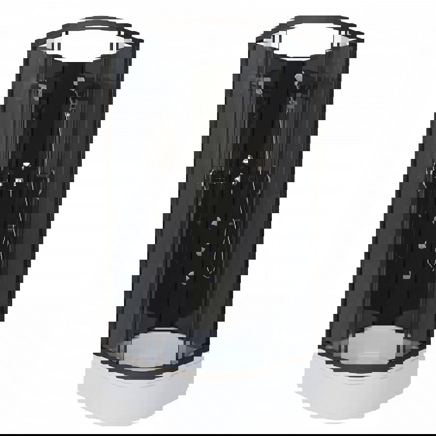 Изображение товара Душевая кабина Niagara 65011434BKG средний поддон 90x90см