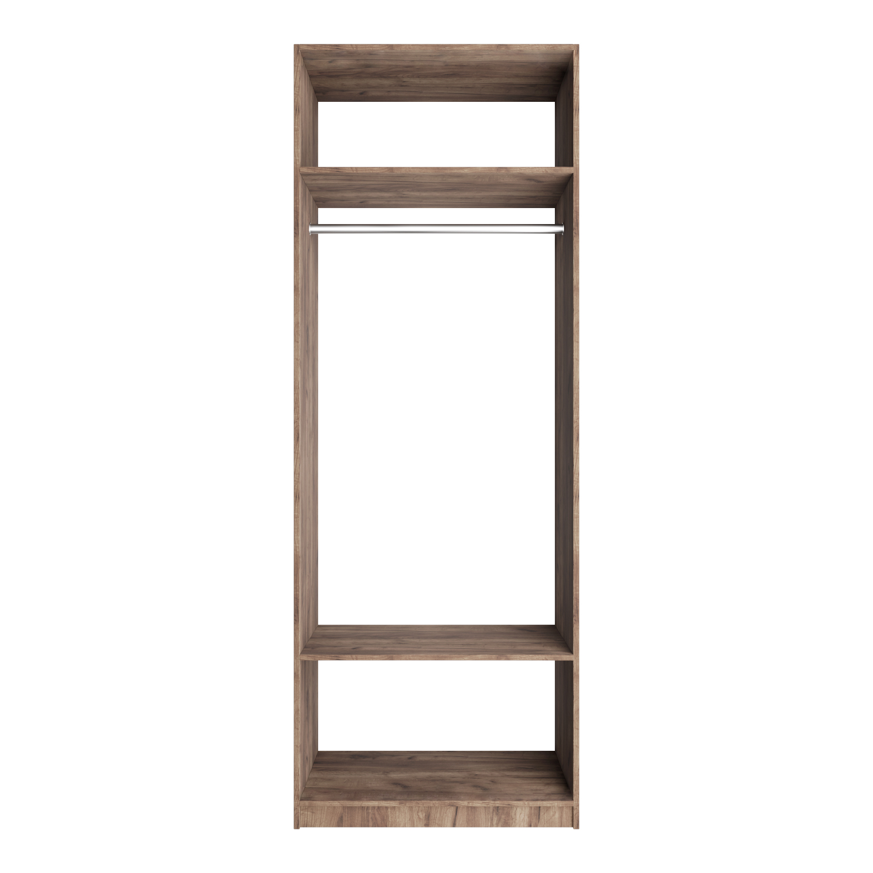 Изображение товара Шкаф-гардероб MOD_GAR_800_KT МЕБЕЛЬНАЯ КОМПАНИЯ Е1 Коричневый ЛДСП 81x225 Изображение товара Шкаф-гардероб MOD_GAR_800_KT МЕБЕЛЬНАЯ КОМПАНИЯ Е1 Коричневый ЛДСП 81x225