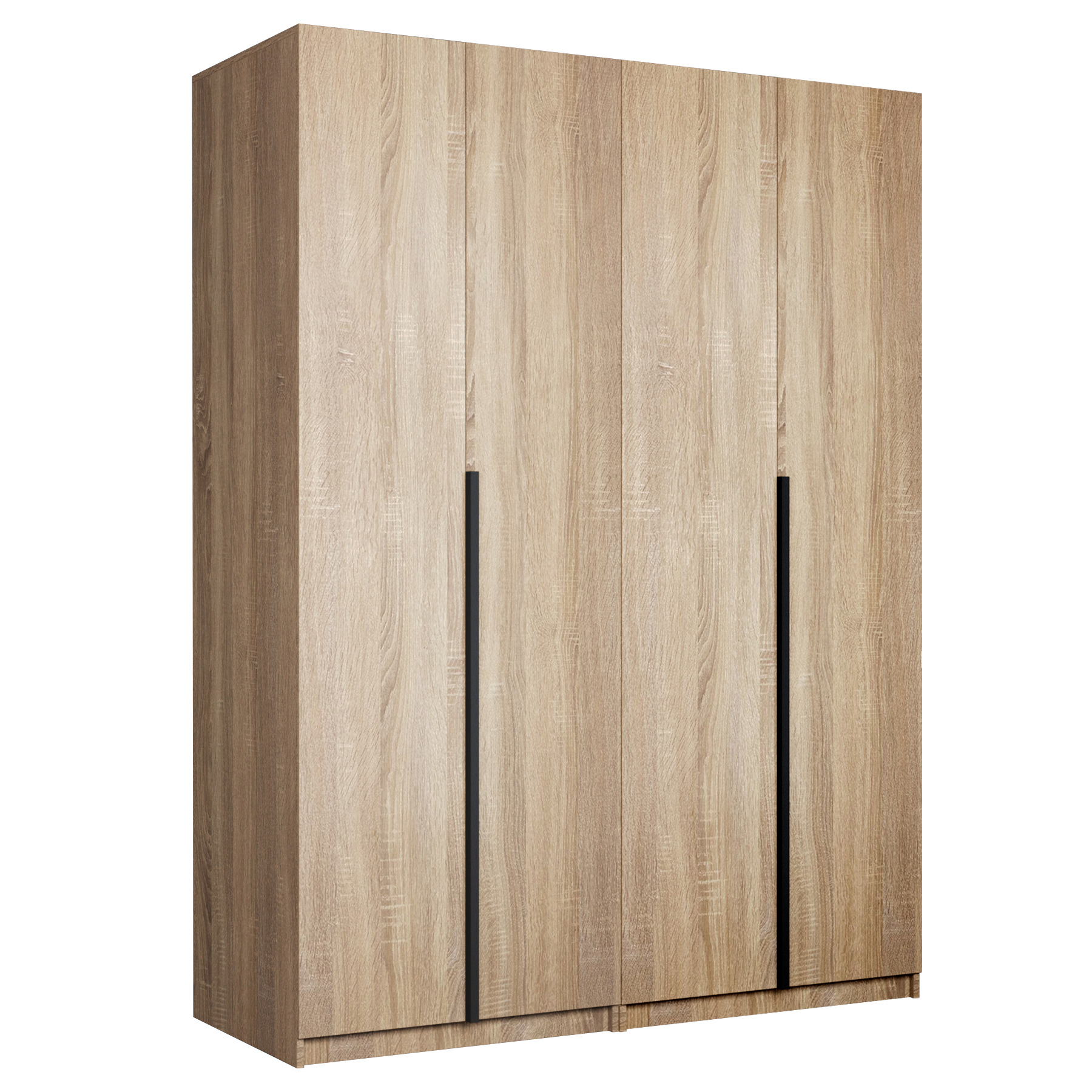 Изображение товара Шкаф распашной Мебельная компания е1 LCKS2_G_SH_2M1_1600_S 162x220x52.5 см ЛДСП цвет сонома