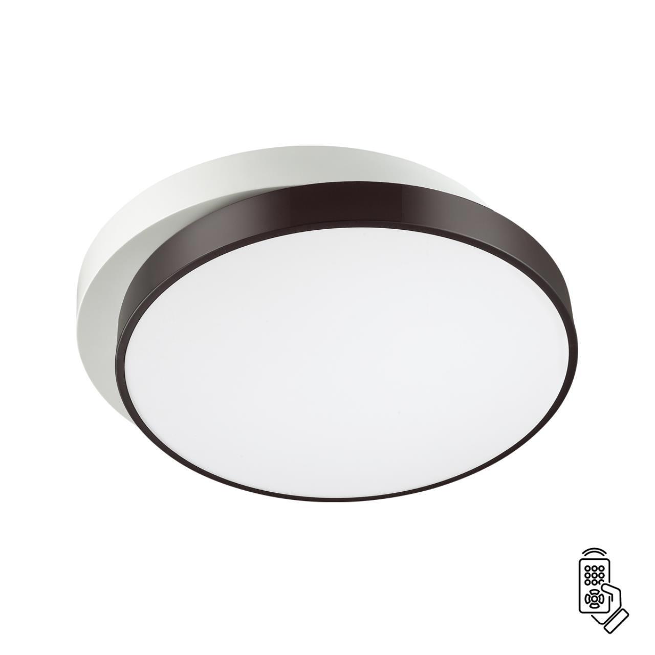 Изображение товара Люстра потолочная светодиодная Lumion 4509/72cl 25 м² регулируемый белый свет цвет белый Изображение товара Люстра потолочная светодиодная Lumion 4509/72cl 25 м² регулируемый белый свет цвет белый