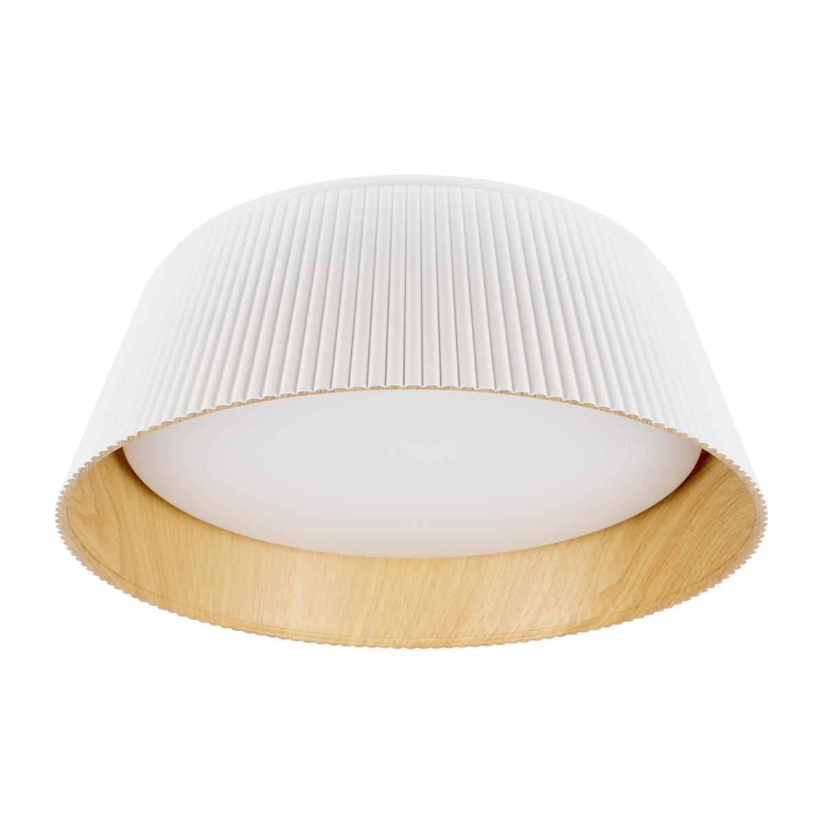 Изображение товара Люстра потолочная светодиодная Loft It Evans Lf_10224_white 5.2 м² холодный белый (голубой) свет цвет дерево/белый