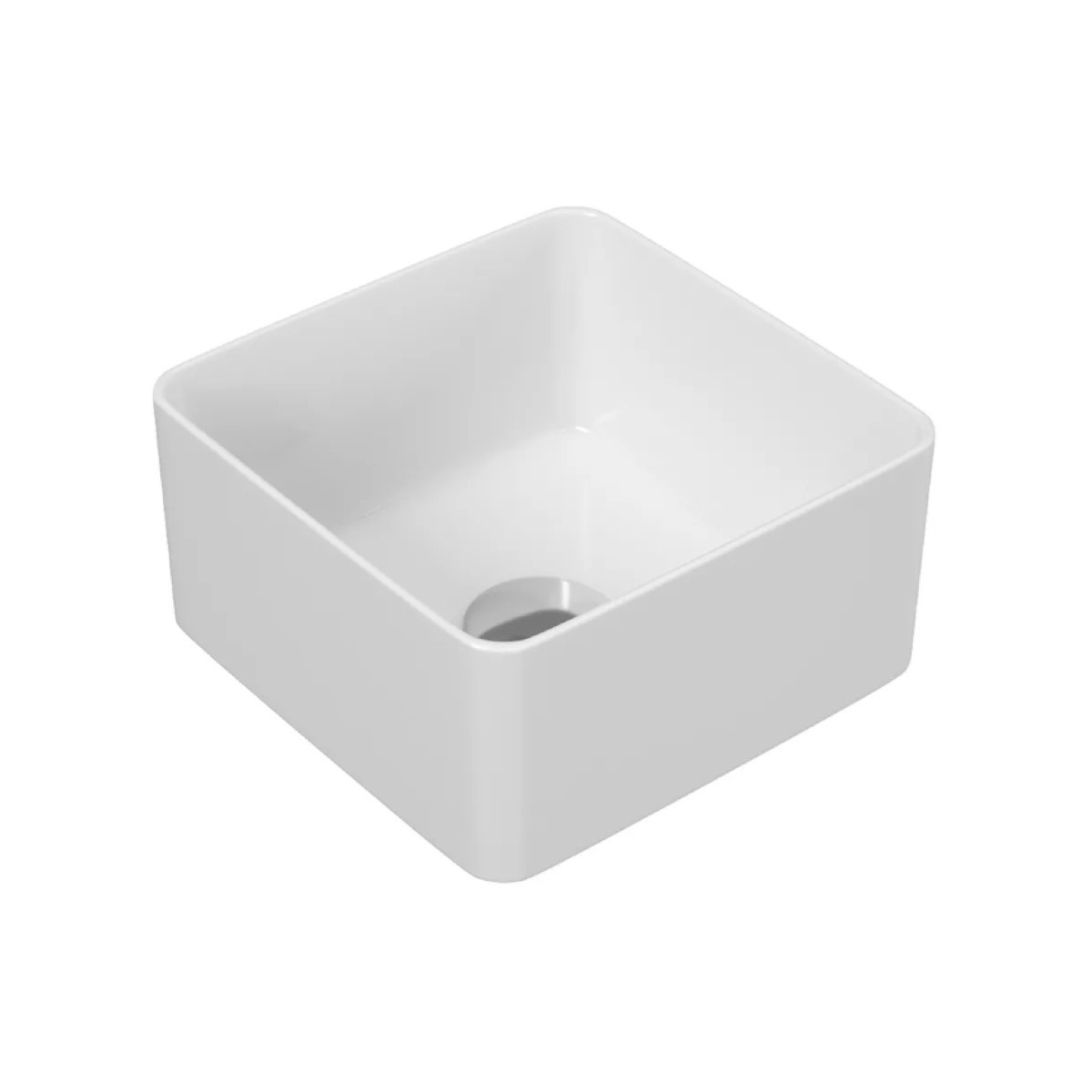 Изображение товара Раковина Maretti Umbria UM13NS15-844 накладная квадратная белая 24x24 см