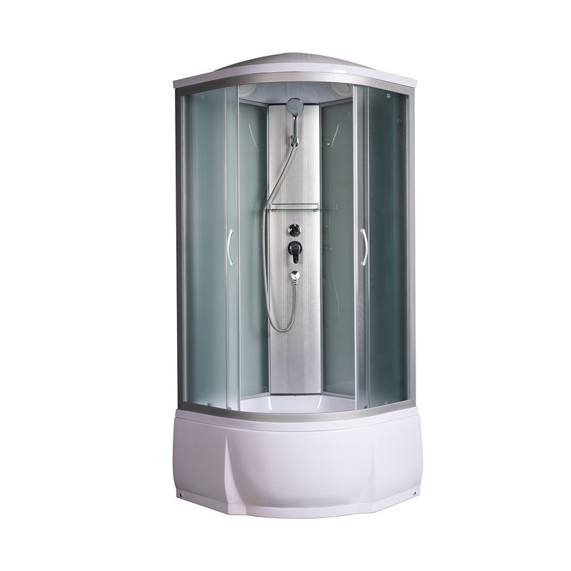 Изображение товара Душевая кабина River Nara 90/46 MT 1/4 круга высокий поддон