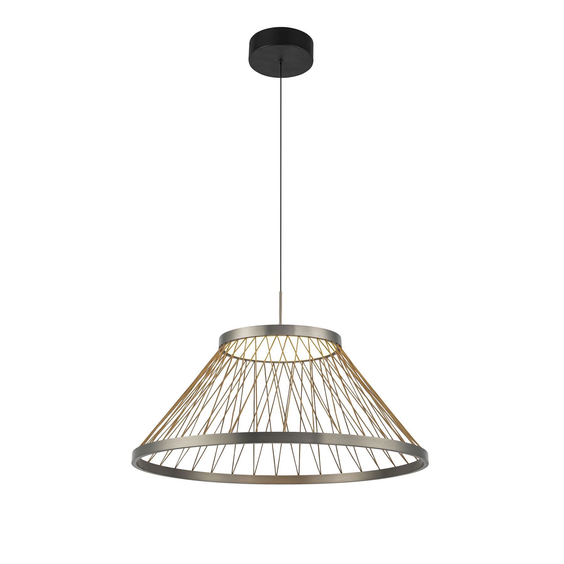 Изображение товара Светильник подвесной светодиодный Mantra Spider Mn_8949 18 м² теплый белый (желтый) свет цвет серый