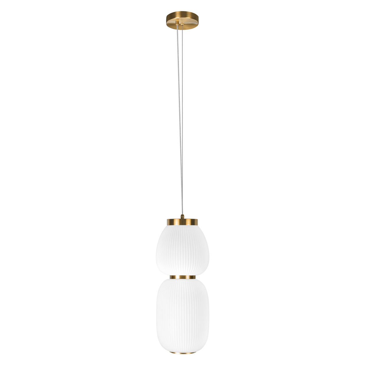 Изображение товара Светильник подвесной светодиодный Loft It Duff Lf_10422_a 9 м² нейтральный белый свет цвет белый/бронза