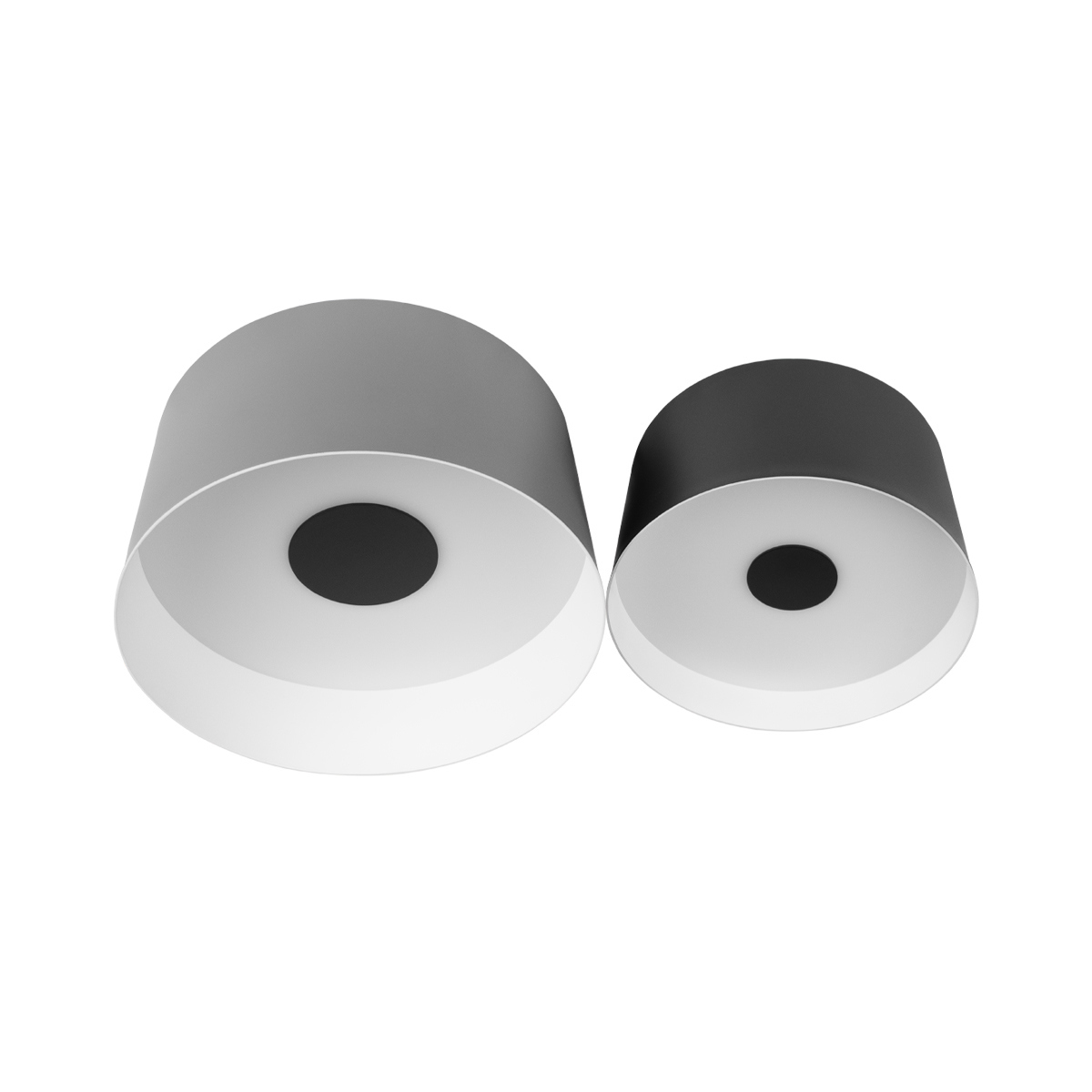 Изображение товара Люстра потолочная светодиодная Loft It Duo Lf_10360_2 5 м² нейтральный белый свет цвет серый/черный