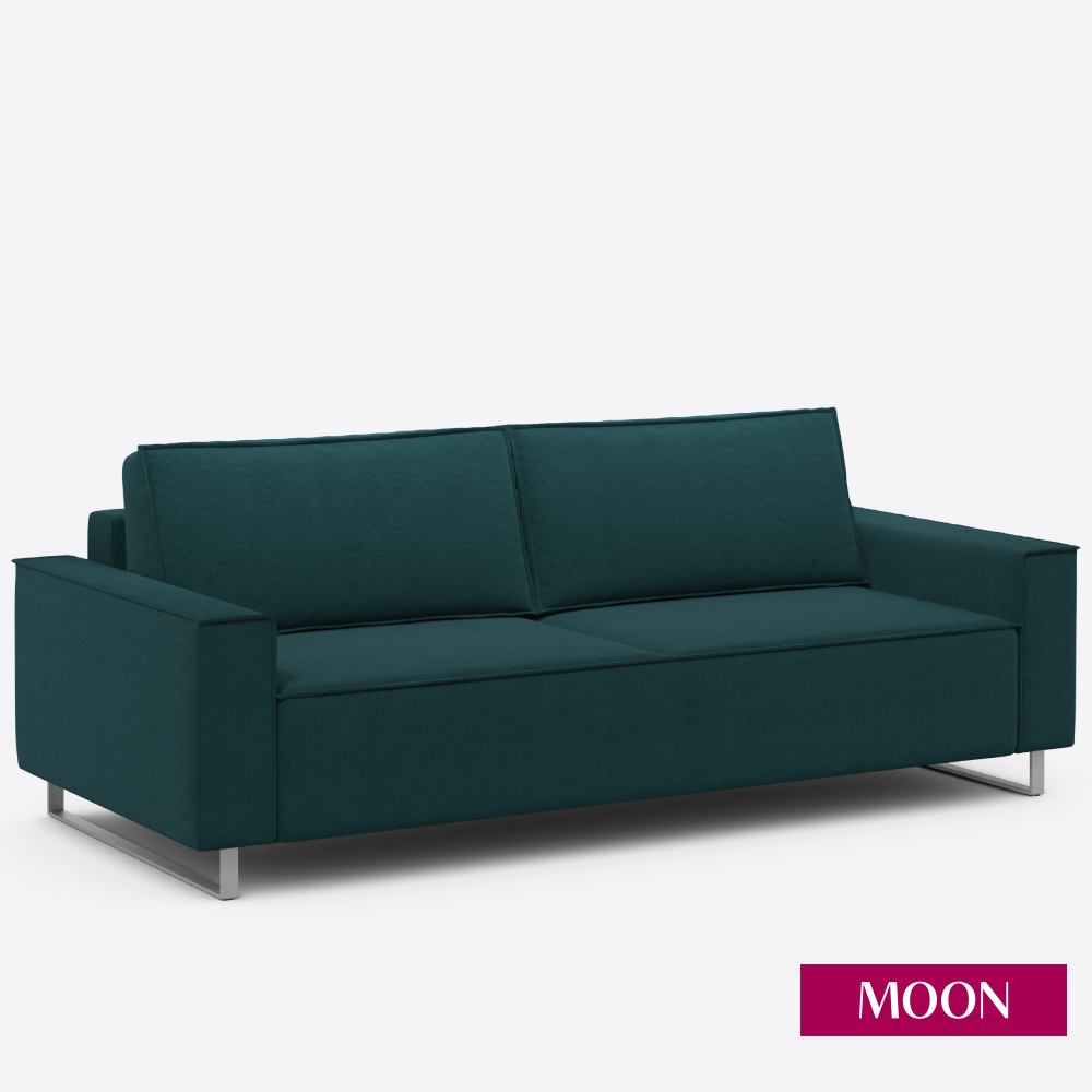 Изображение товара Диван раскладной Moon family 005 в велюре петроль стиль лофт скандинавский Изображение товара Диван раскладной Moon family 005 в велюре петроль стиль лофт скандинавский