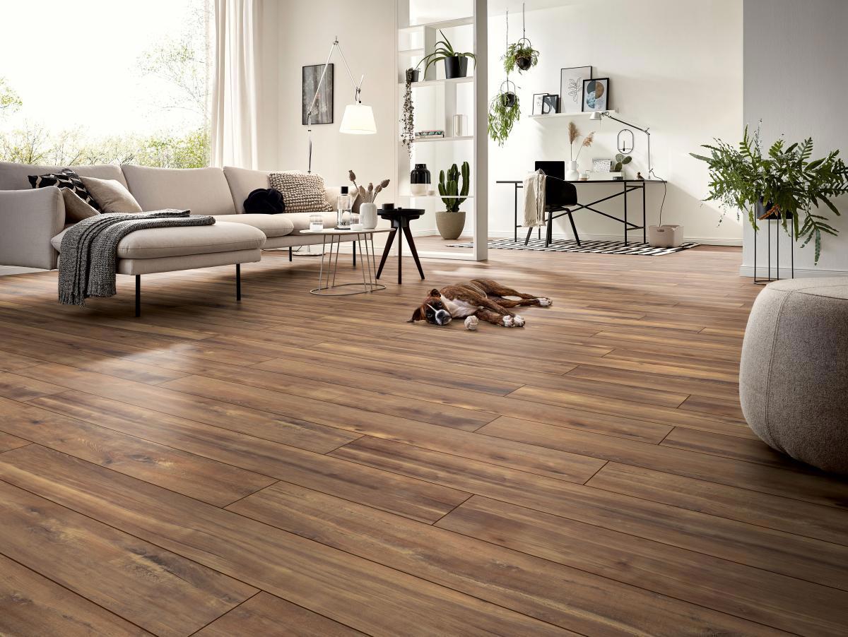 Изображение товара Ламинат Kronotex Дуб Харизма D80102 33 класс толщина 10 мм с фаской 1.30 м², цена за упаковку