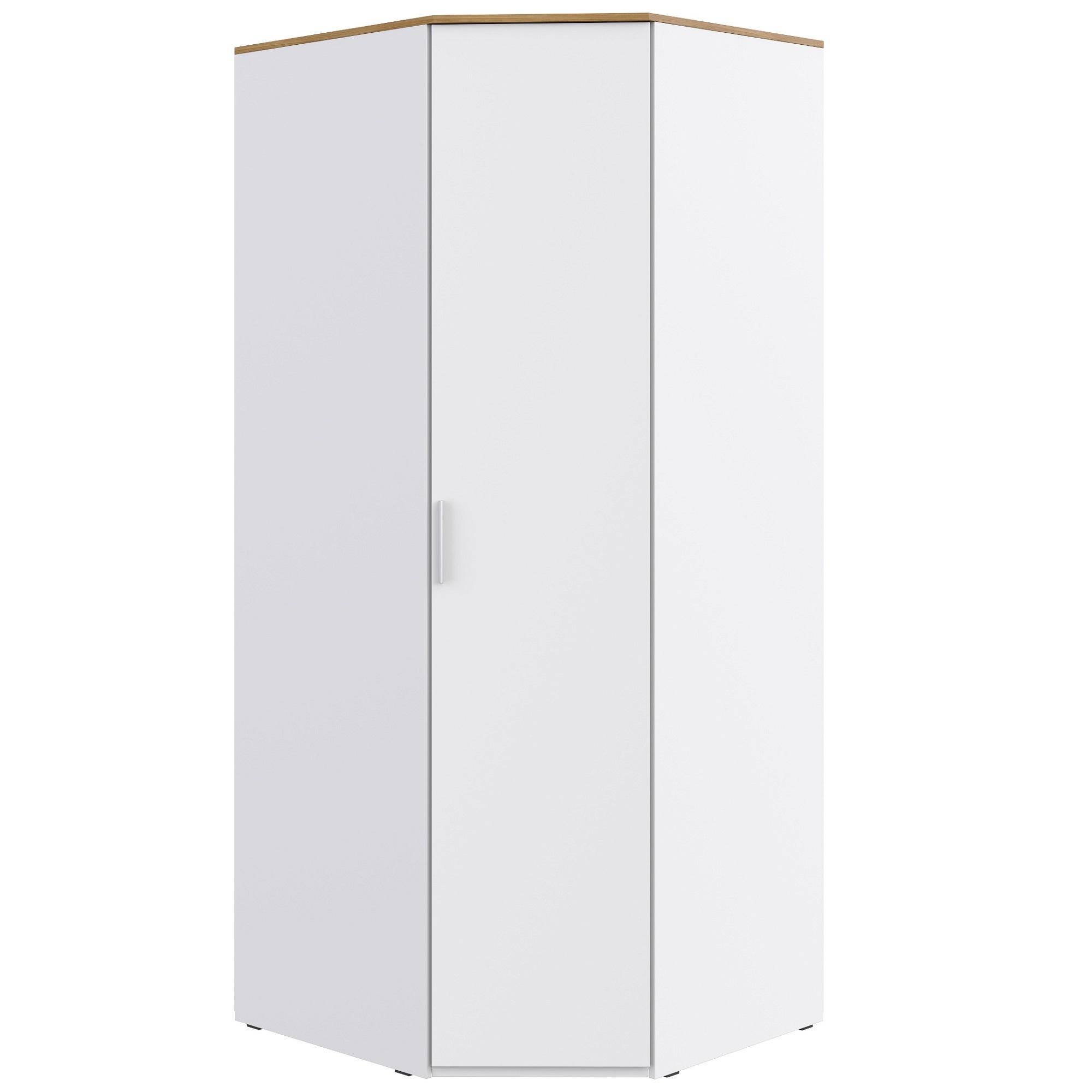 Изображение товара Угловой распашной шкаф Шатура ALTEA 92.1x215.8x92.1 см белый ЛДСП Изображение товара Угловой распашной шкаф Шатура ALTEA 92.1x215.8x92.1 см белый ЛДСП