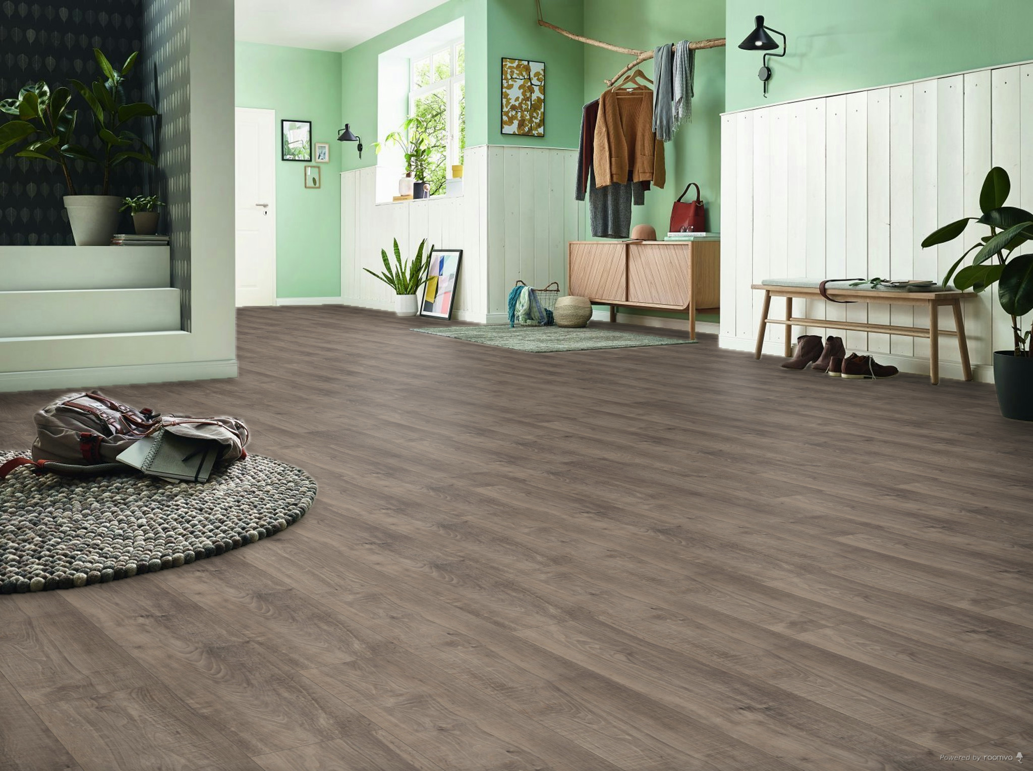 Изображение товара Ламинат Kronotex Exquisit Plus Дуб Бодега Серый 8 мм 32 класс с фаской