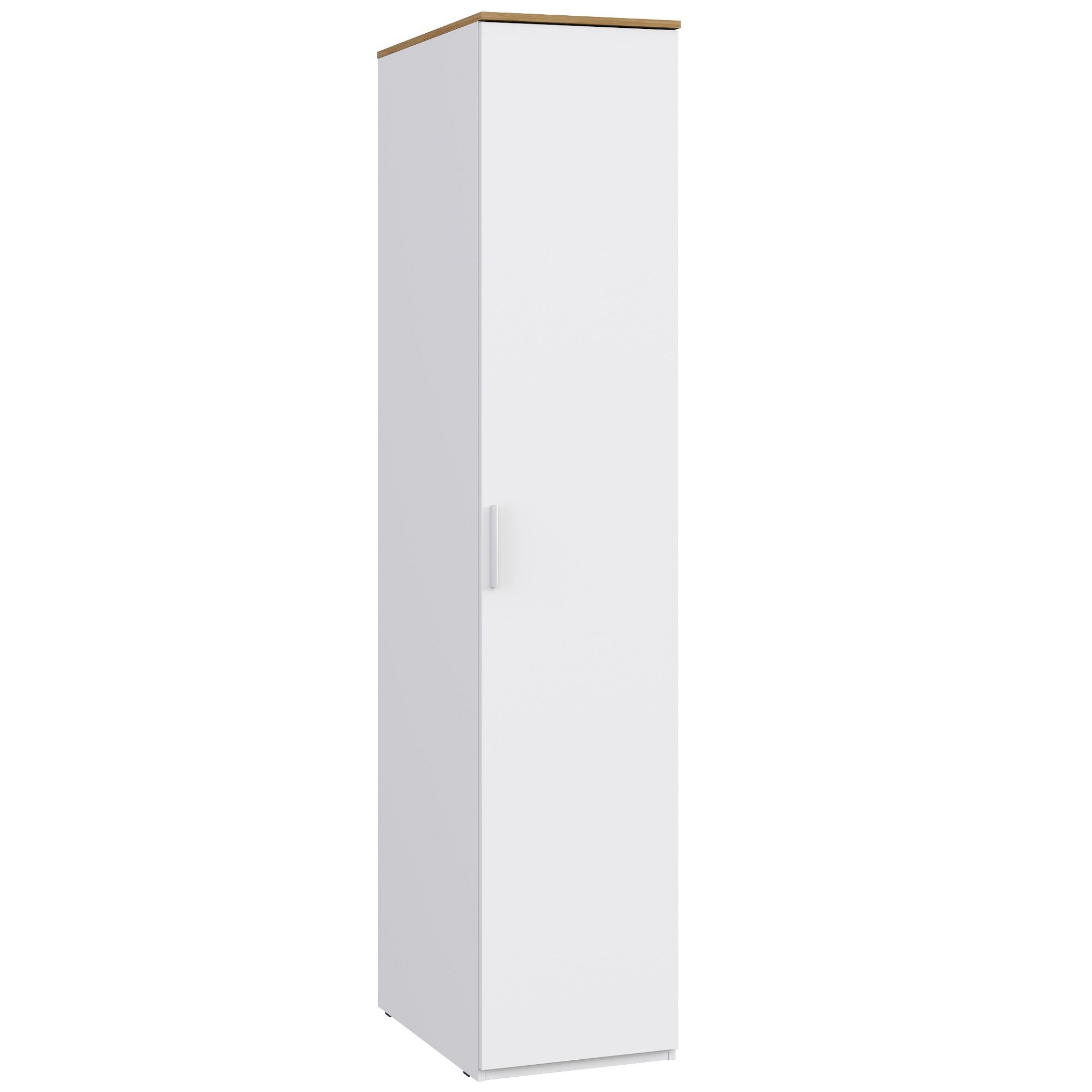 Изображение товара Шкаф распашной Шатура ALTEA 44.6x215.8x61.4 см белый ЛДСП современный дизайн