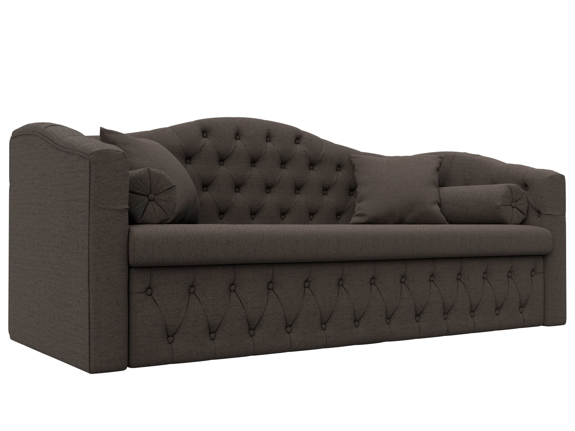 Изображение товара Детский раскладной диван Мечта Лига диванов коричневый 210x102x86 см Изображение товара Детский раскладной диван Мечта Лига диванов коричневый 210x102x86 см