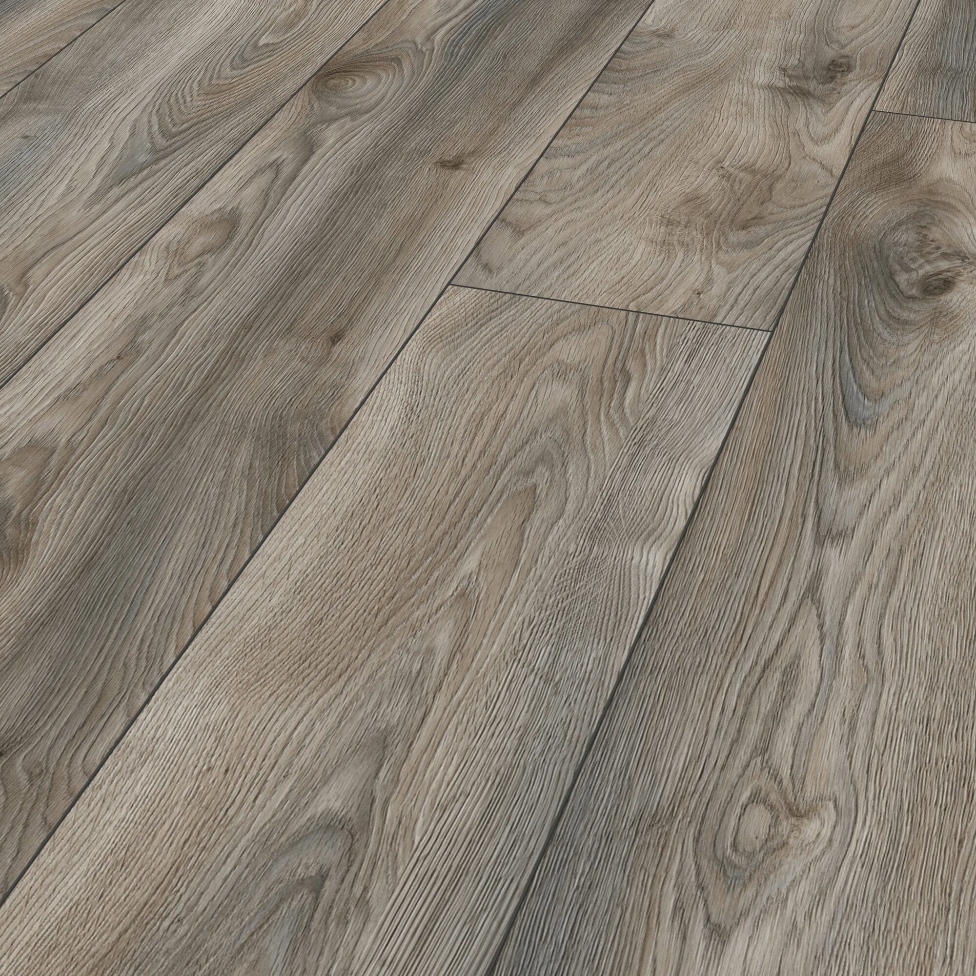 Изображение товара Ламинат Kronotex Дуб серый Макро D4792P 33 класс толщина 10 мм с фаской 1.801 м², цена за упаковку Изображение товара Ламинат Kronotex Дуб серый Макро D4792P 33 класс толщина 10 мм с фаской 1.801 м², цена за упаковку