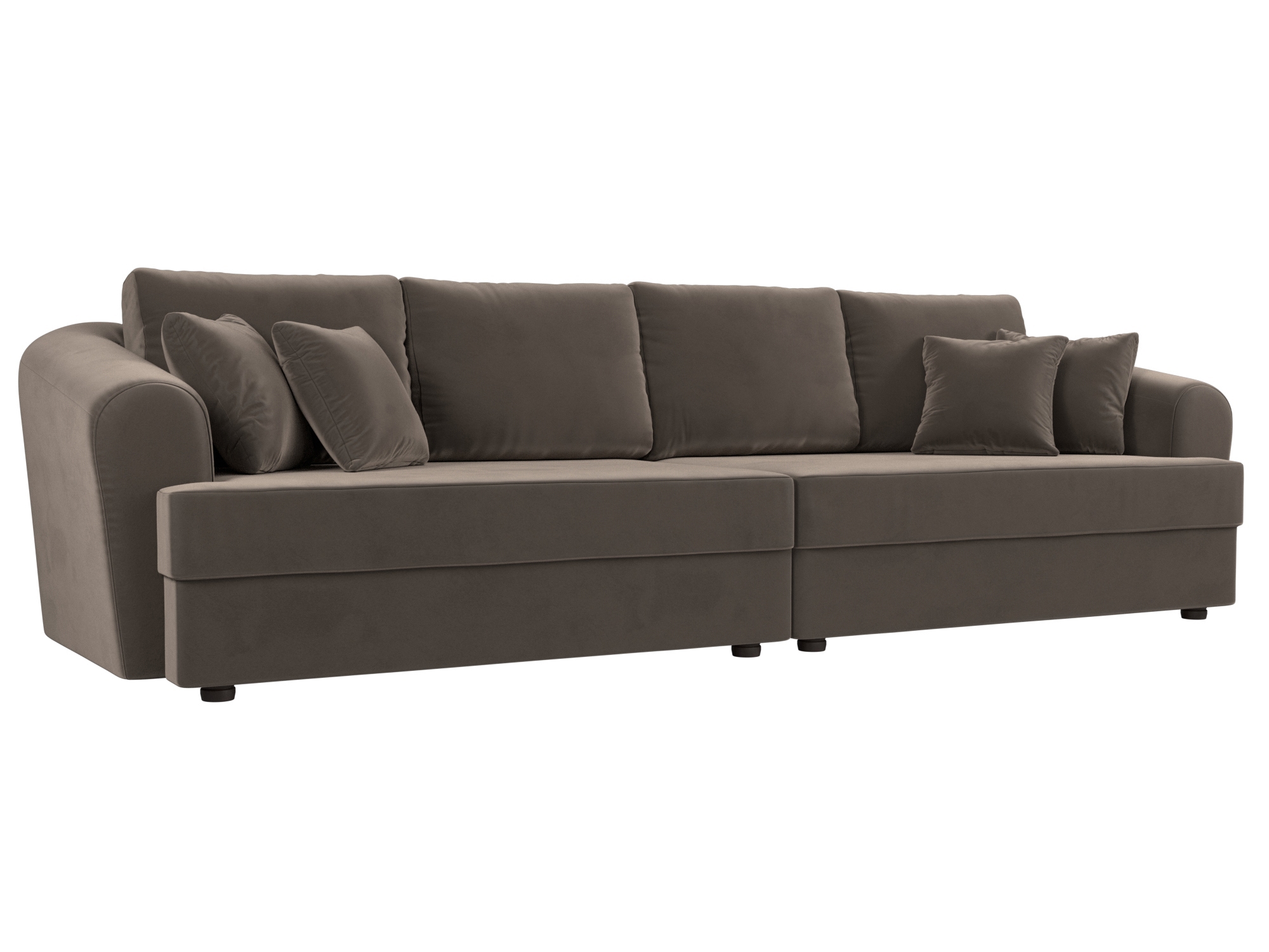 Изображение товара Диван Милтон Лига диванов 320x88x106 см велюр классический раскладной