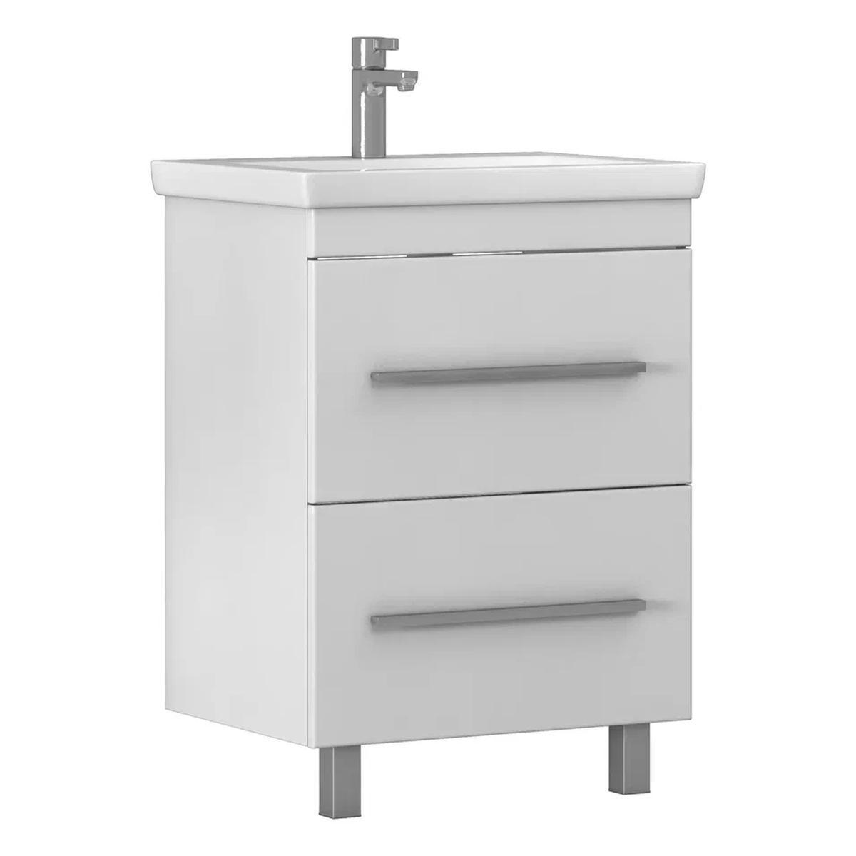 Изображение товара Тумба с раковиной напольная Vigo Land 020 70 см белая