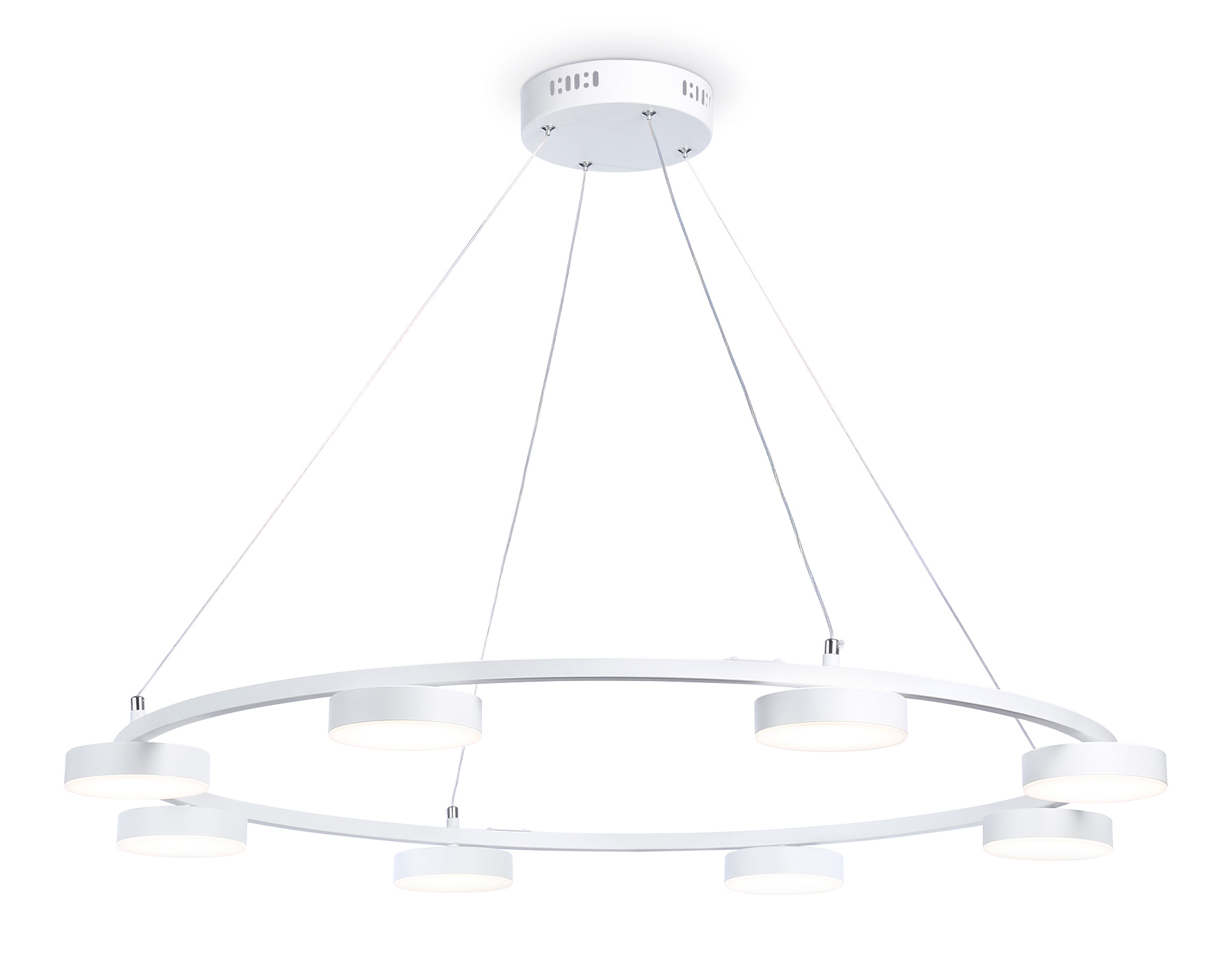 Изображение товара Светильник подвесной светодиодный Ambrella Light Comfort с пультом управления 26 м² нейтральный белый свет цвет белый