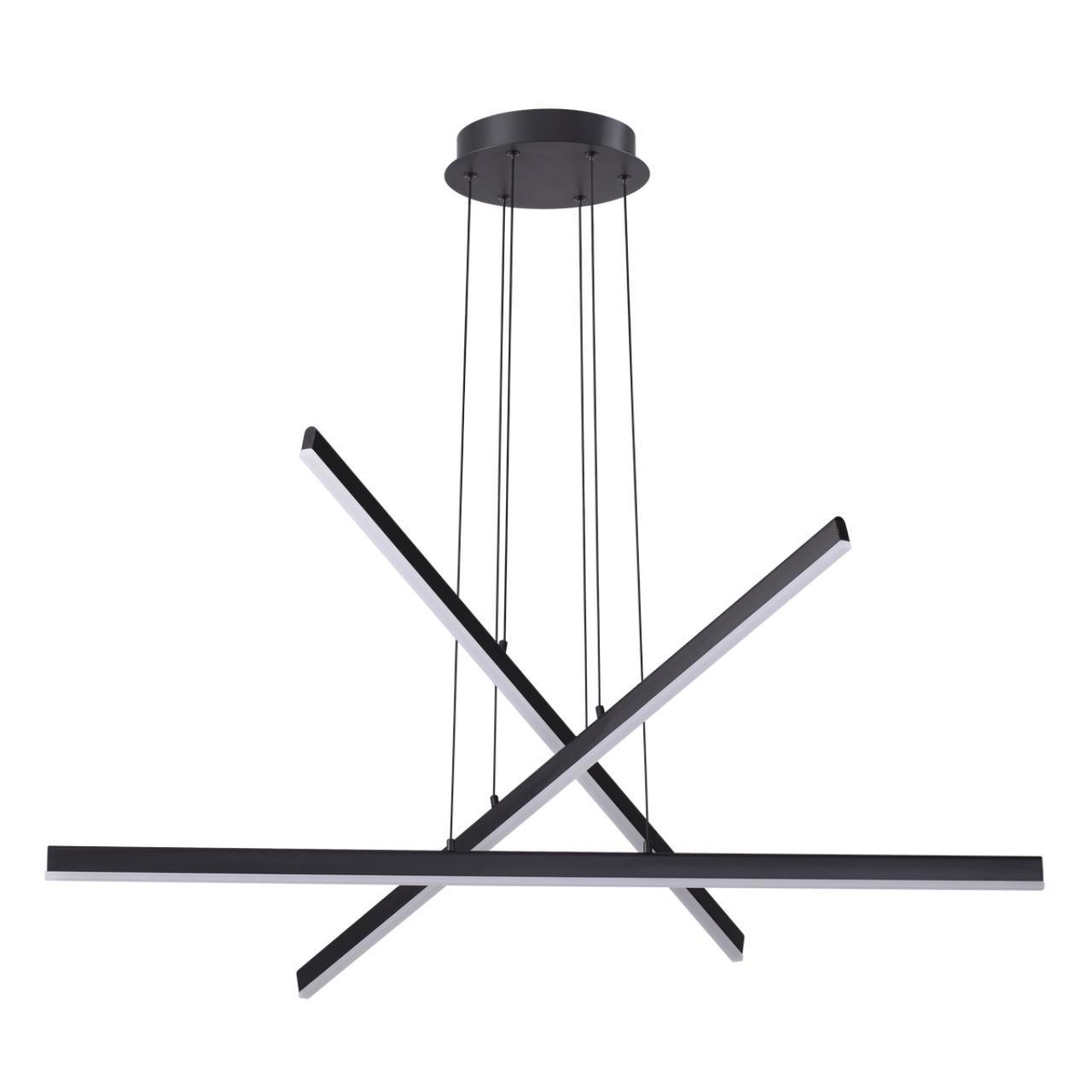 Изображение товара Светильник подвесной светодиодный Odeon Light Od_3890_48l 18 м² нейтральный белый свет цвет черный