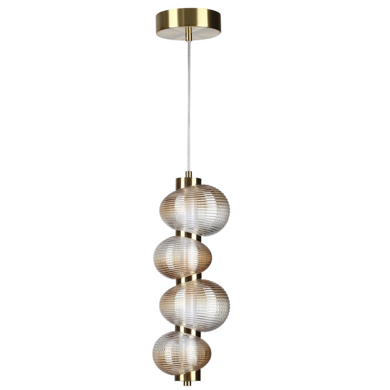 Изображение товара Светильник подвесной светодиодный Odeon light Bruco Od_5095_17l 9 м² нейтральный белый свет цвет бронза/бежевый Изображение товара Светильник подвесной светодиодный Odeon light Bruco Od_5095_17l 9 м² нейтральный белый свет цвет бронза/бежевый