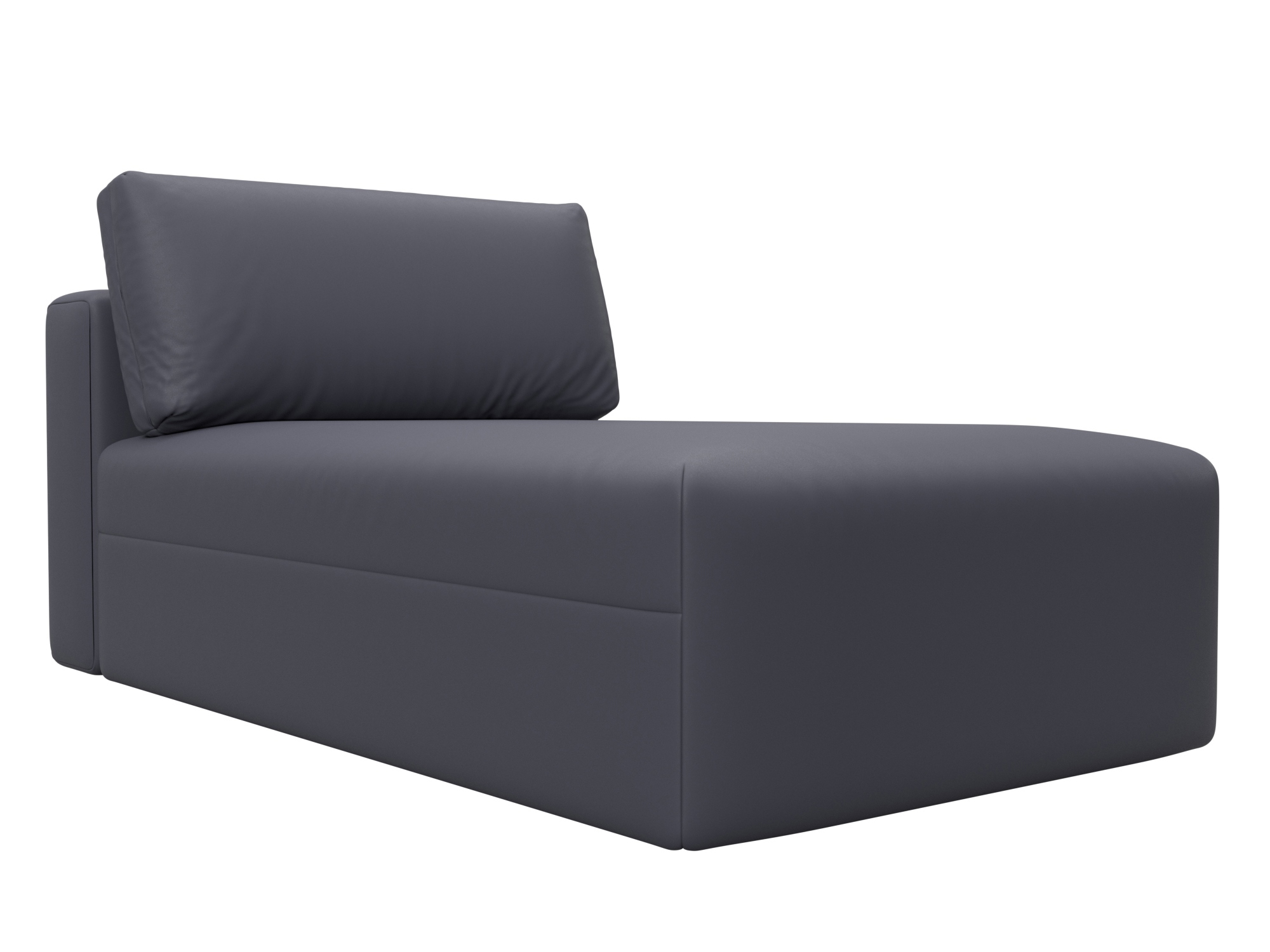 Изображение товара Канапе Лига-060 НПБ 100x84x187 см экокожа цвет черный Изображение товара Канапе Лига-060 НПБ 100x84x187 см экокожа цвет черный